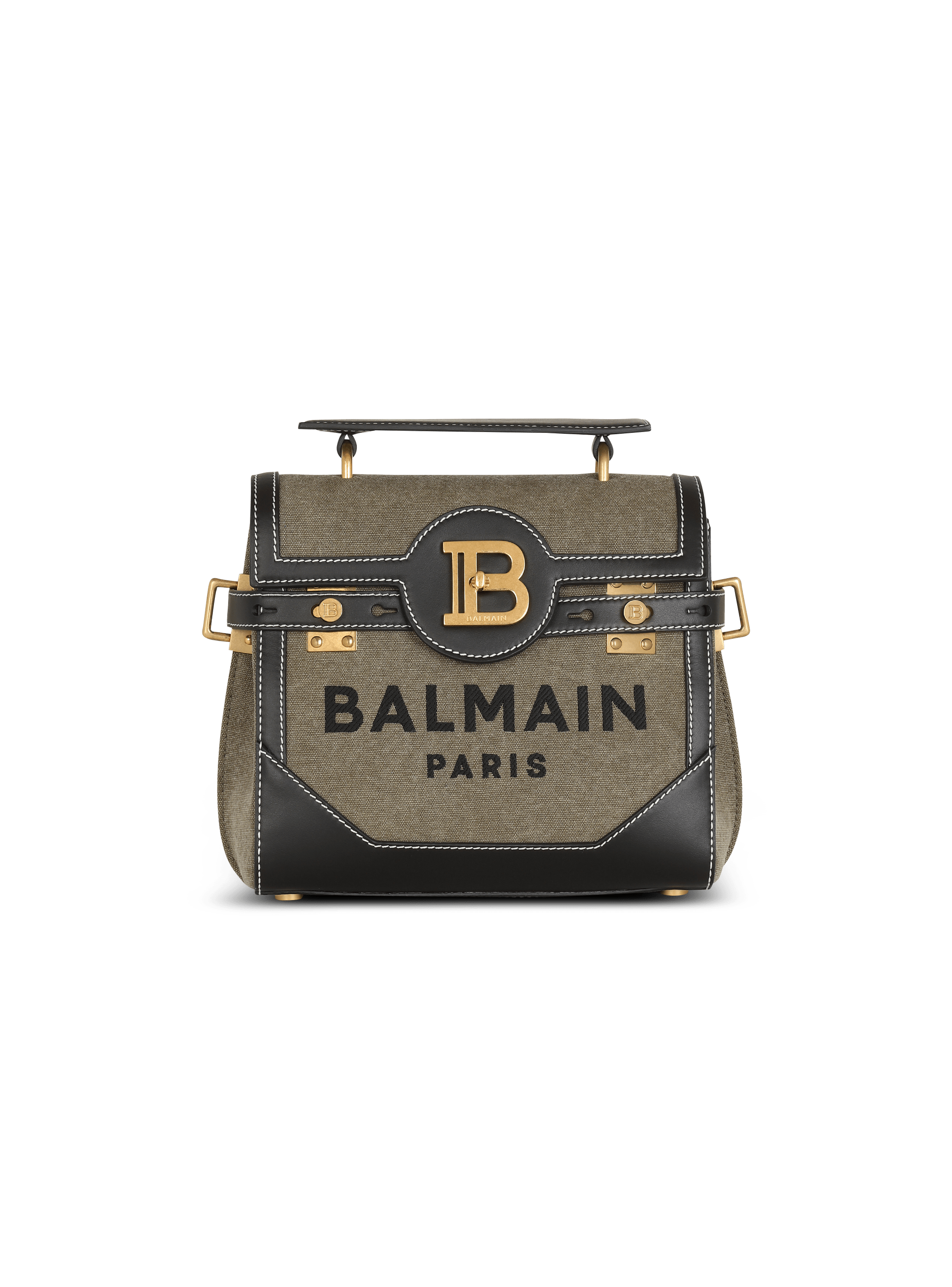 Sac B-Buzz 23 en toile avec empiècements en cuir