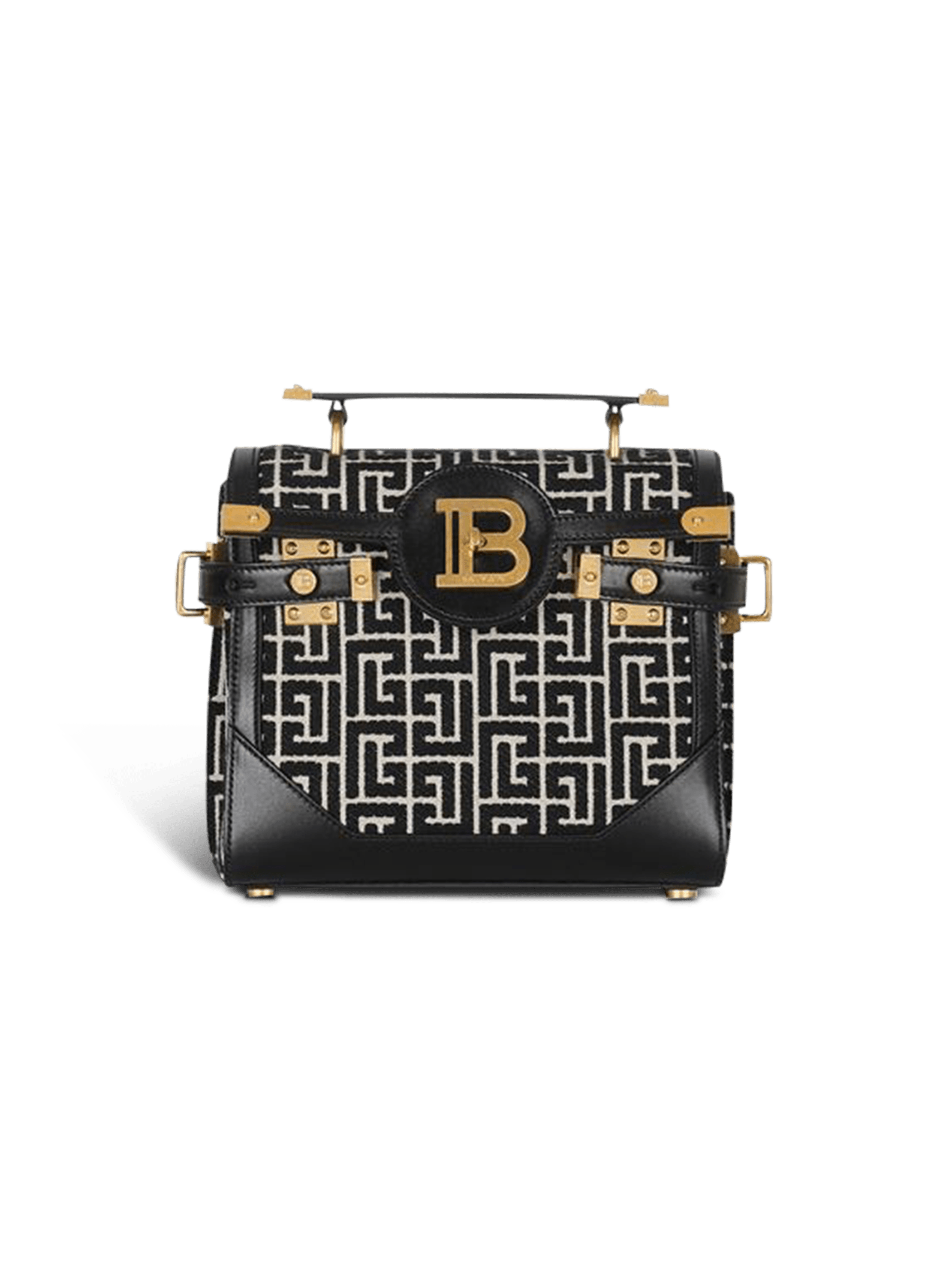 B-Buzz 23 bag in jacquard and leather