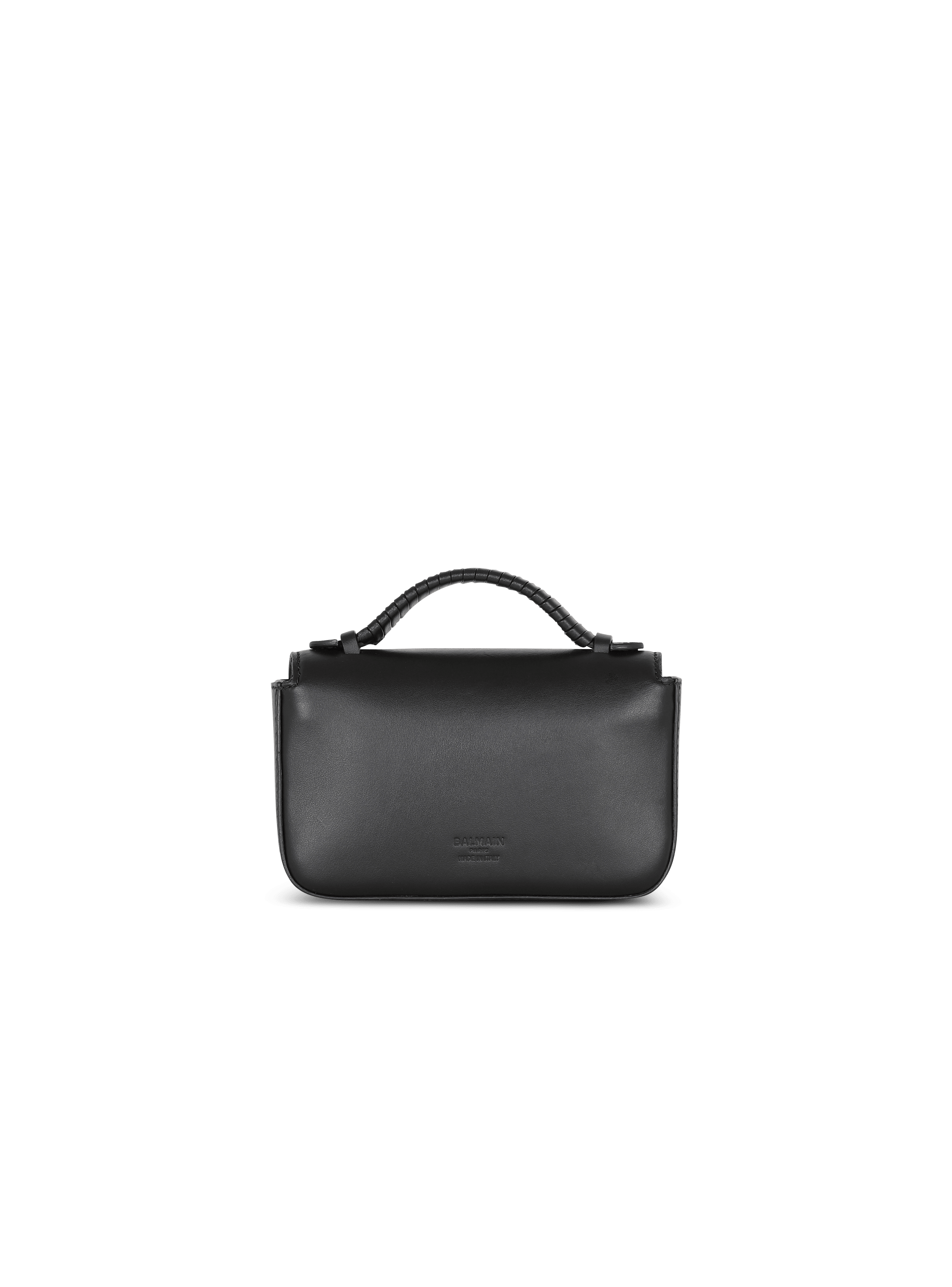 B-Buzz mini leather bag - Women | BALMAIN