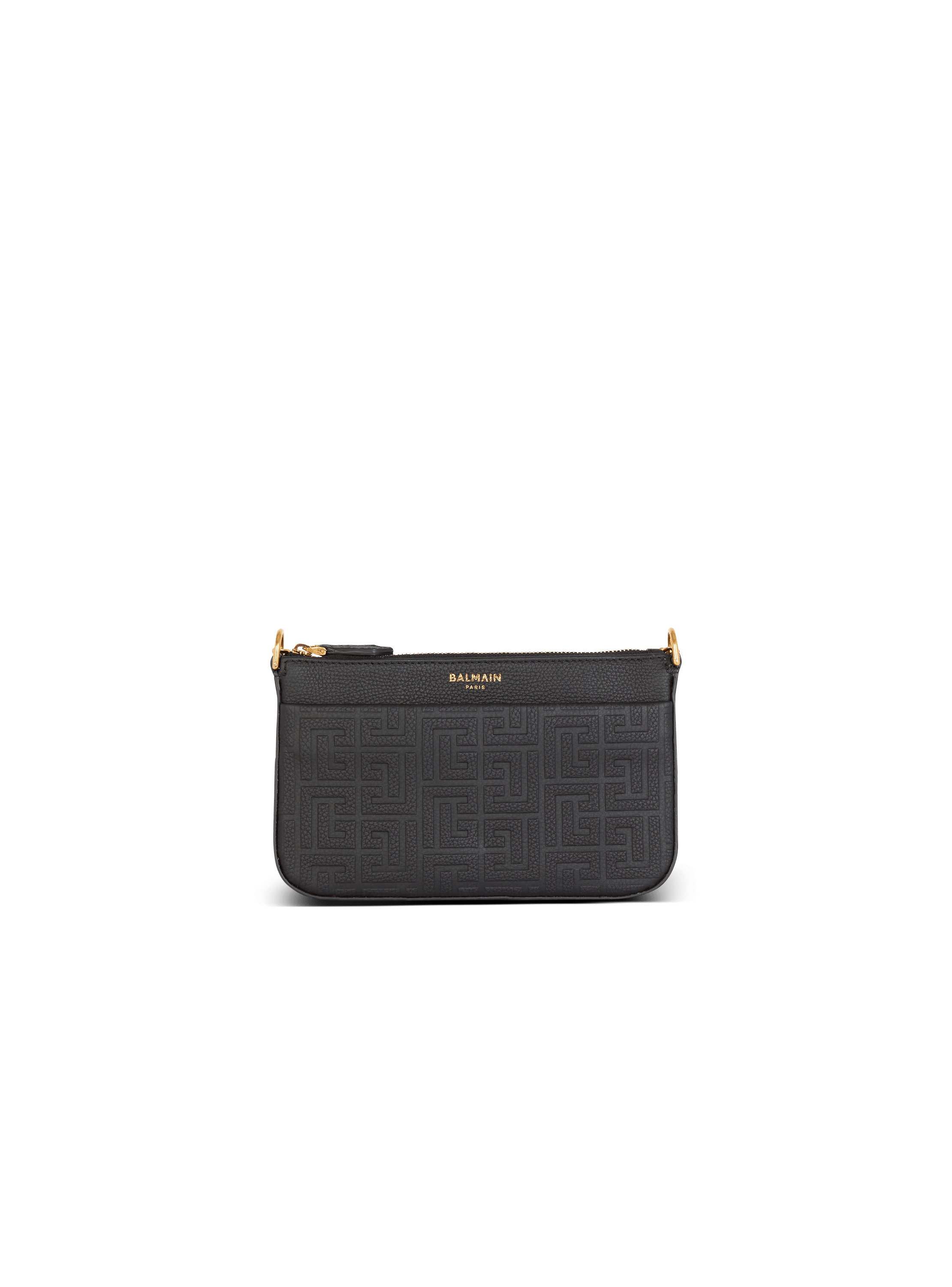 1945 Soft zipped mini bag in grained calfskin