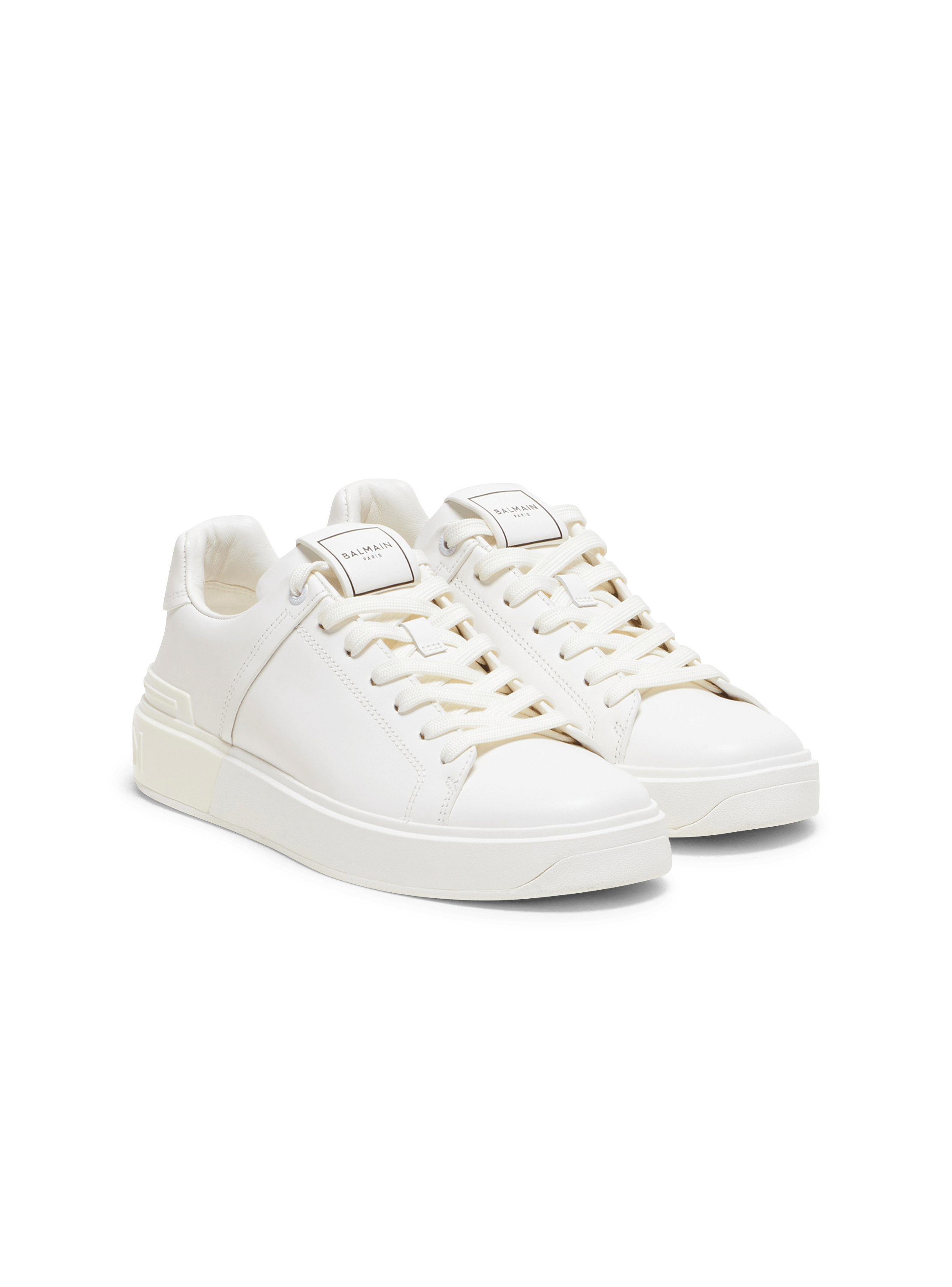 B-Court trainers in calfskin