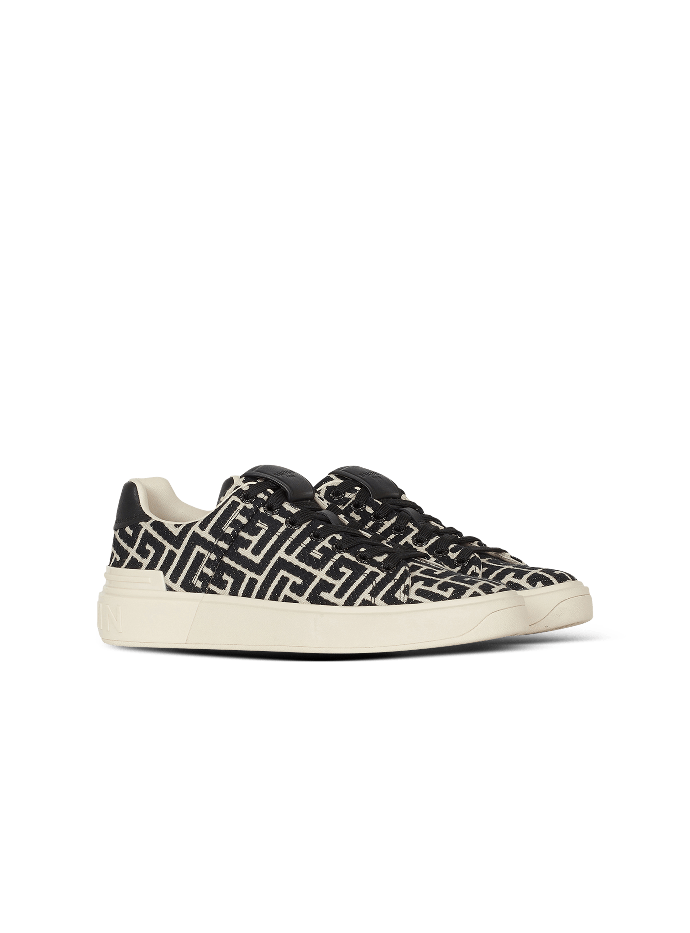 B-Court trainers with jacquard monogram