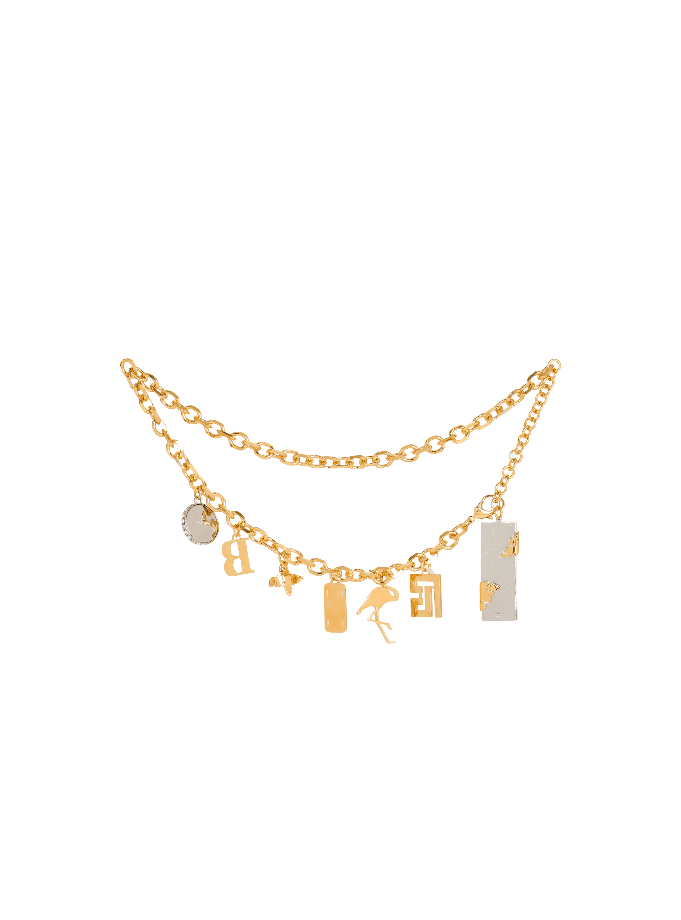 Miami chain and pendant jewellery belt