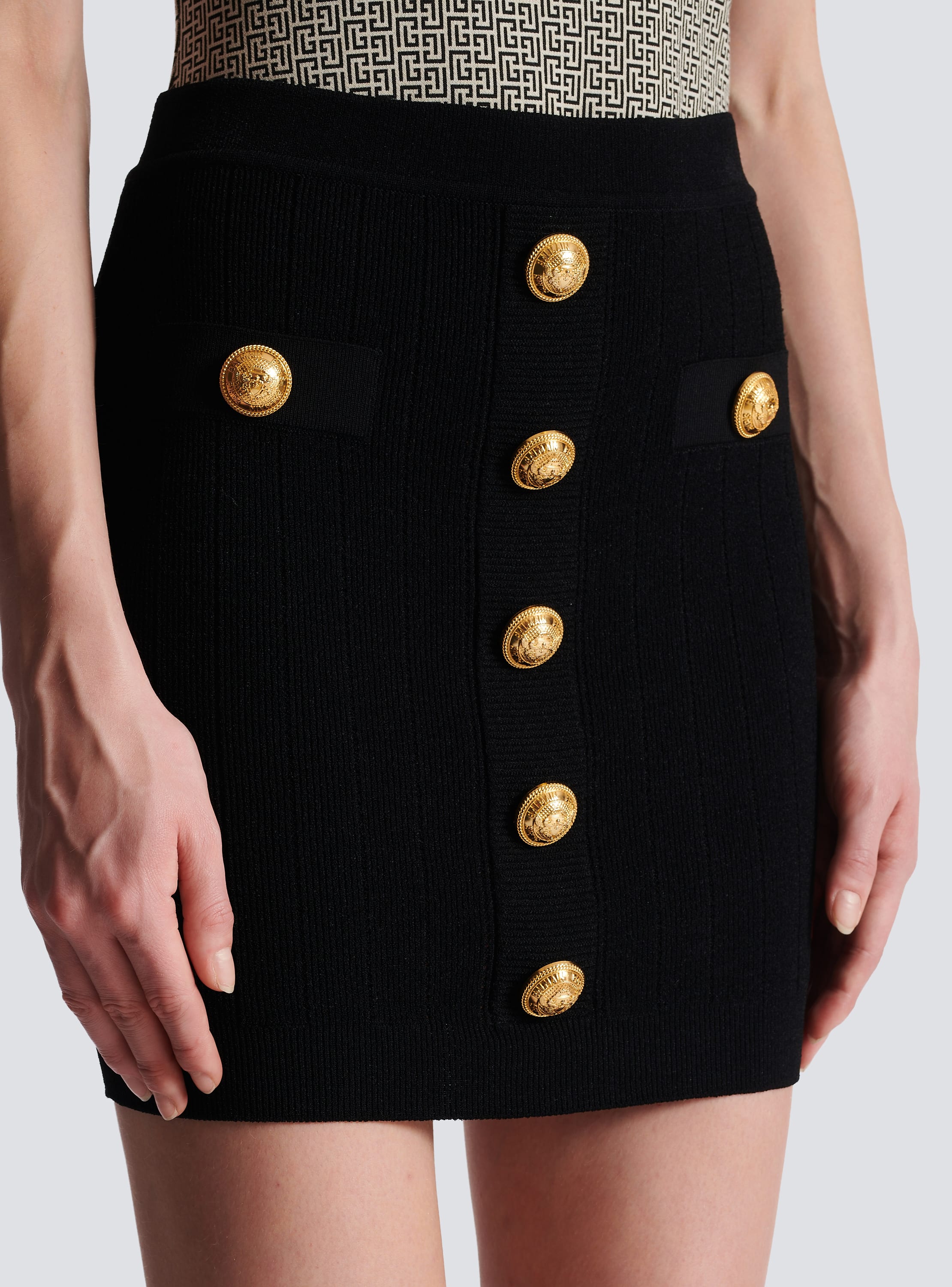 Balmain inspired skirt best sale