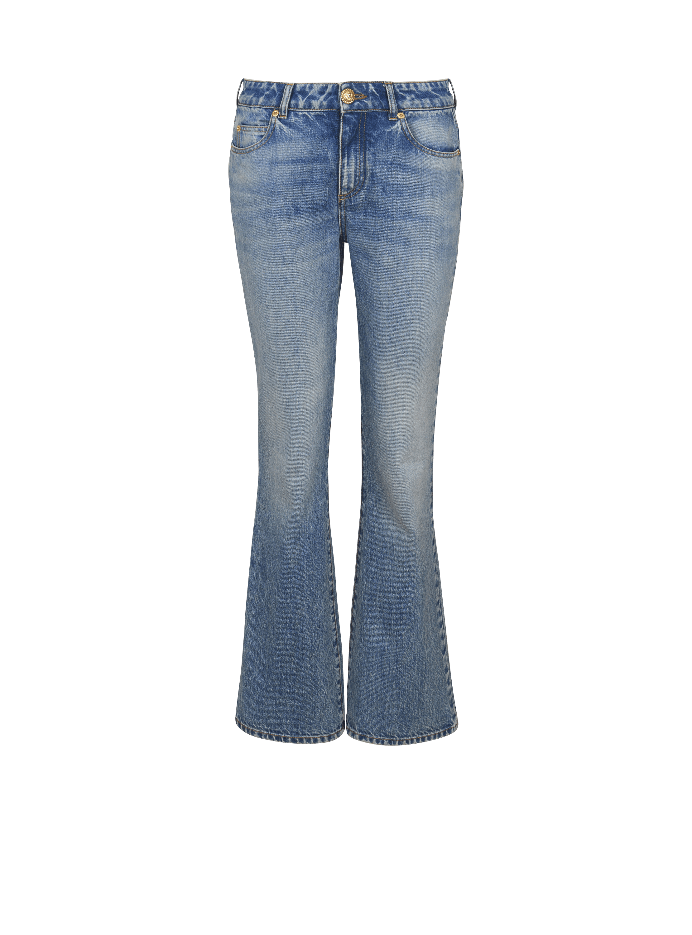 Ausgestellte Jeans