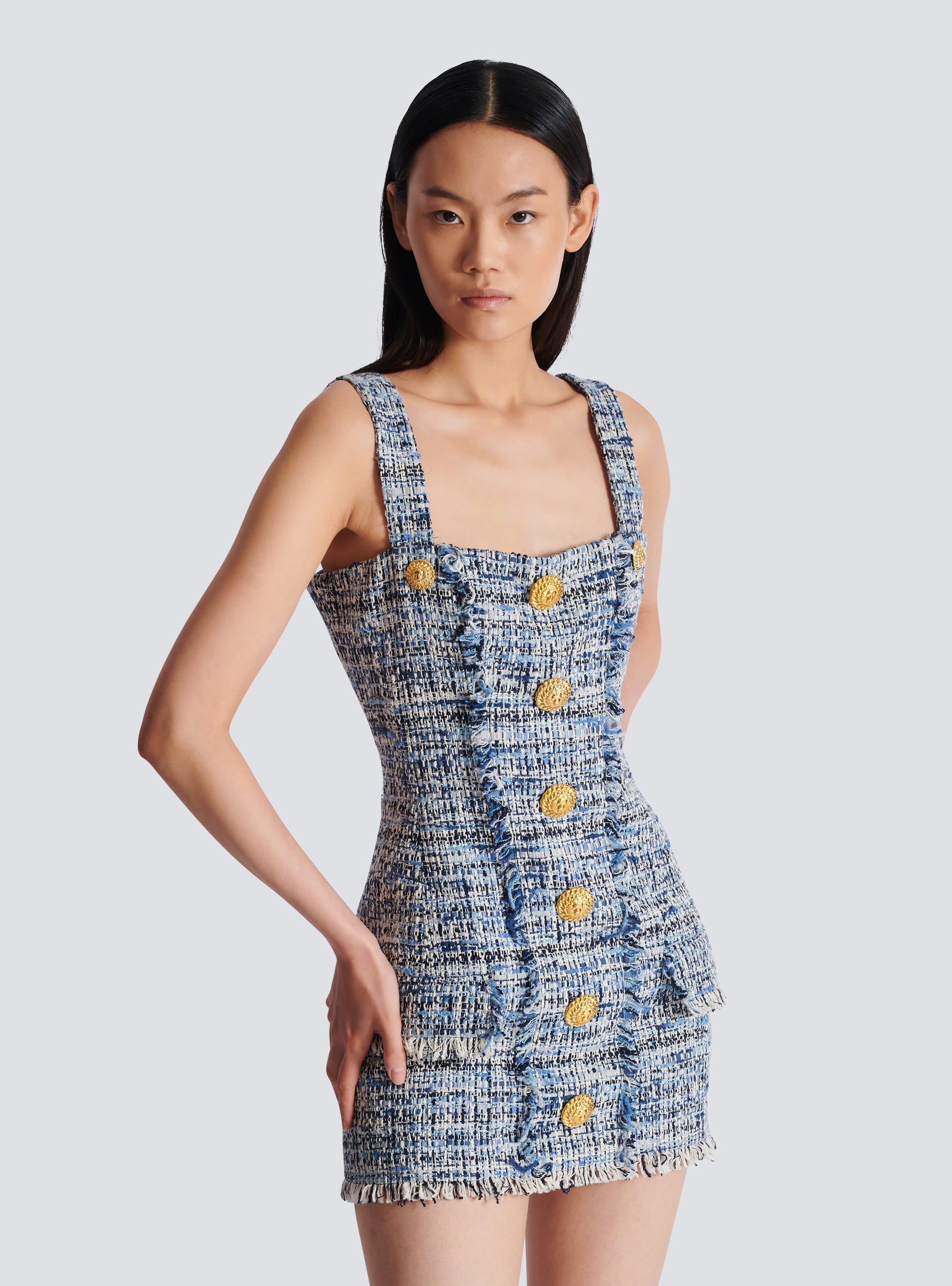 Balmain tweed dress hotsell