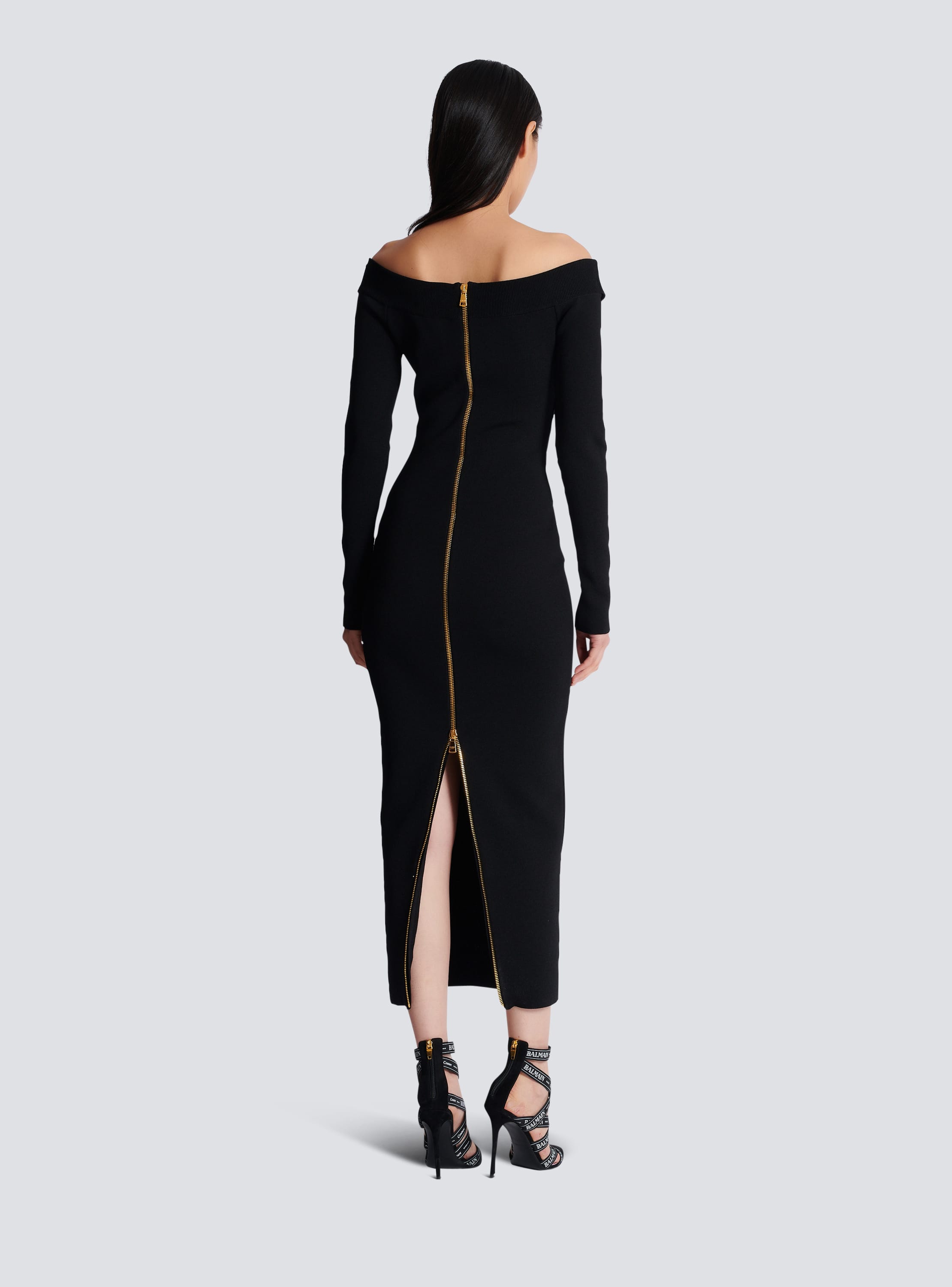 Balmain long dress best sale