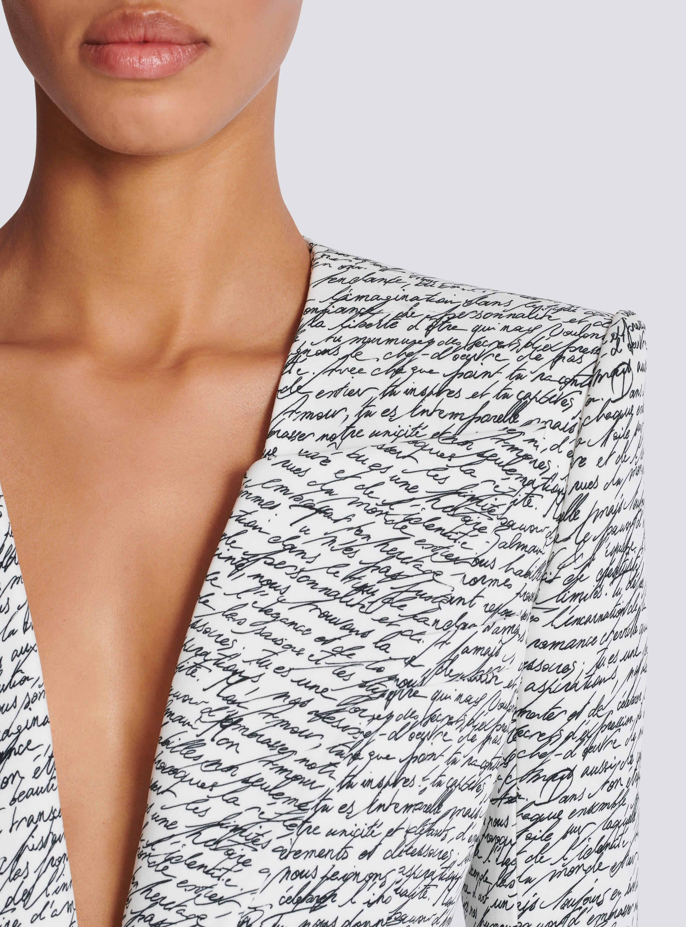 1-button jacket with 