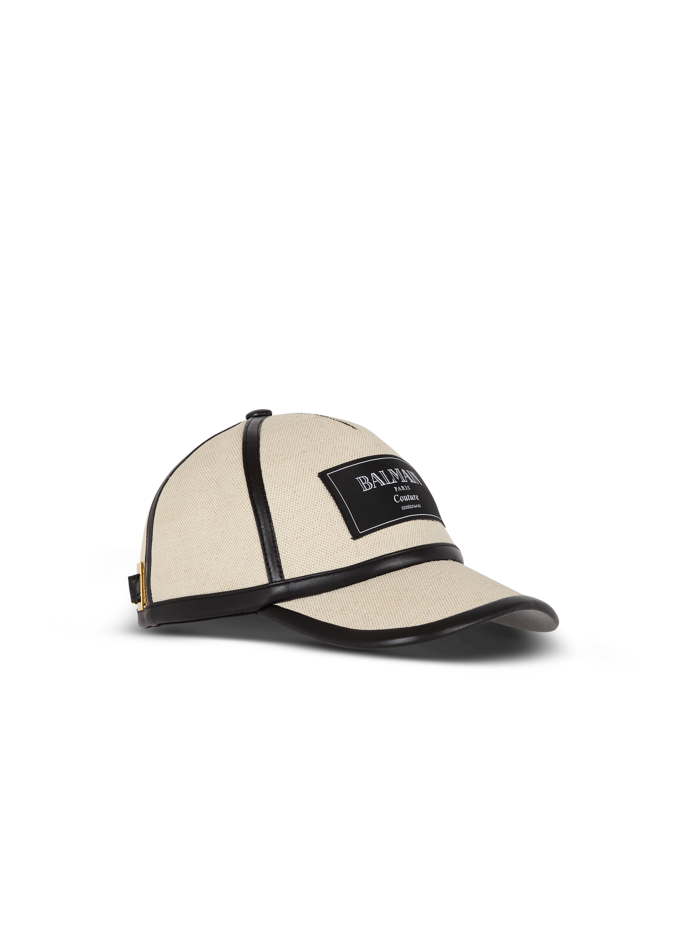 Canvas Balmain Couture cap Women BALMAIN