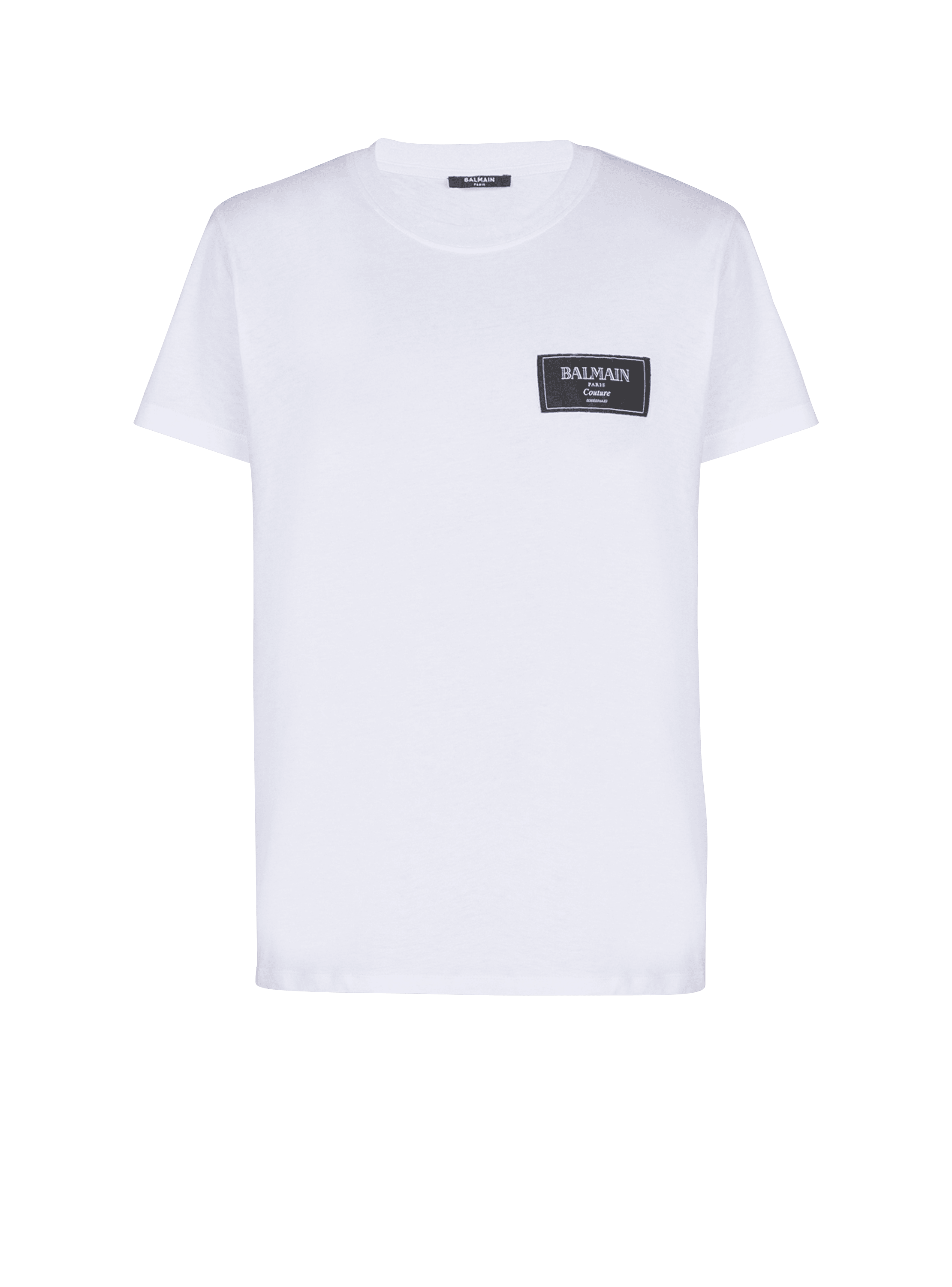 T-shirt with Balmain Couture label