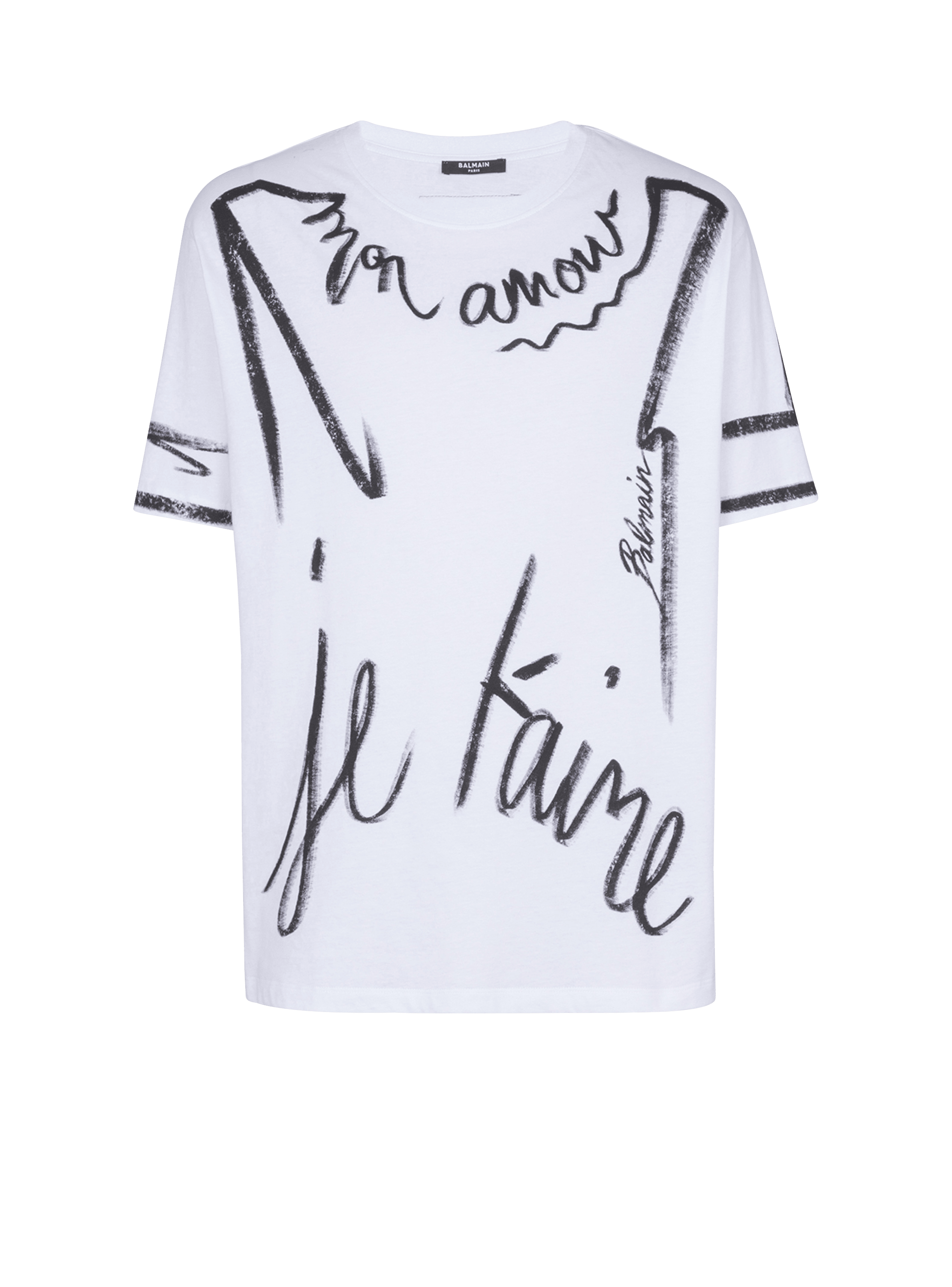 T-shirt imprimé « Lettre d'amour »