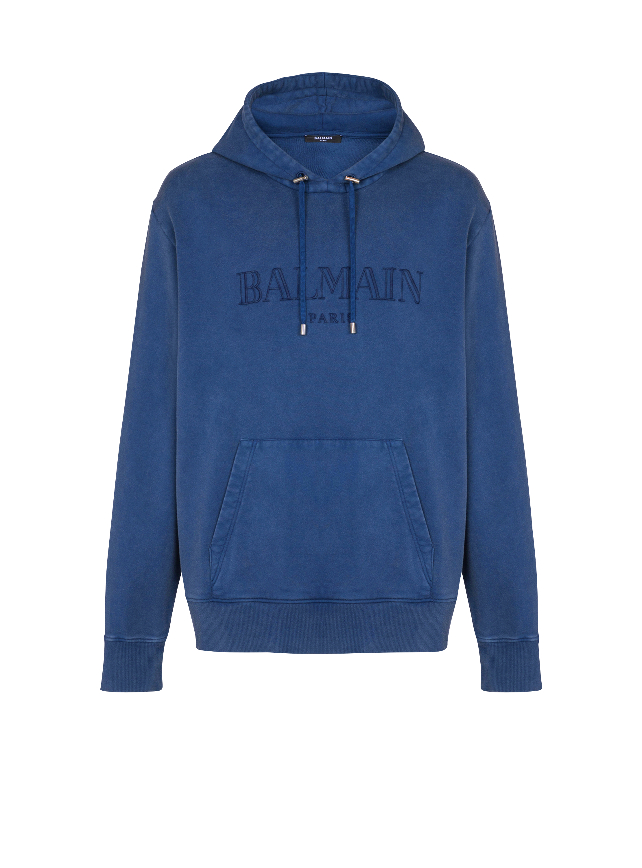 Vintage Balmain embroidered hoodie