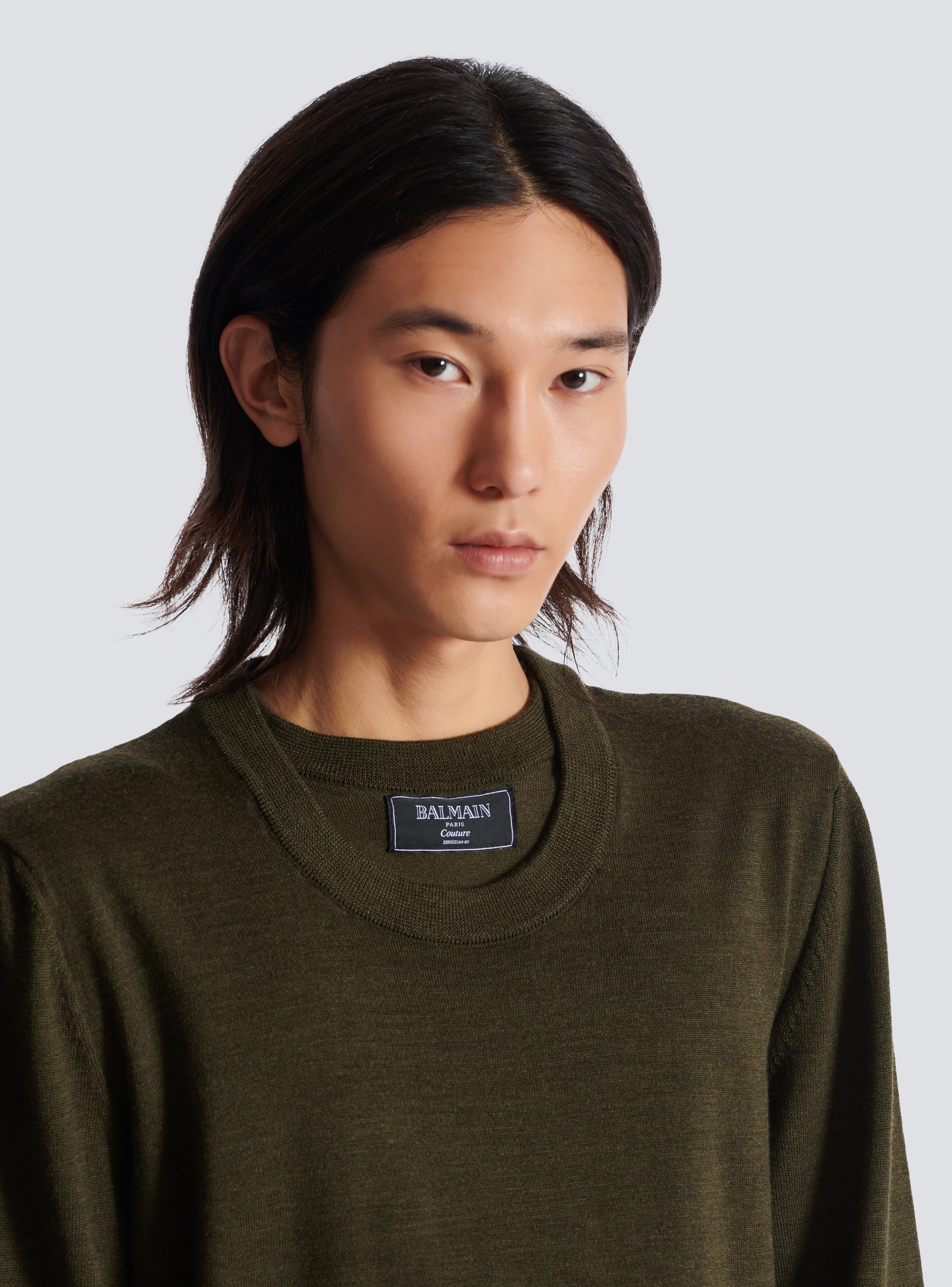 Balmain grey jumper sale