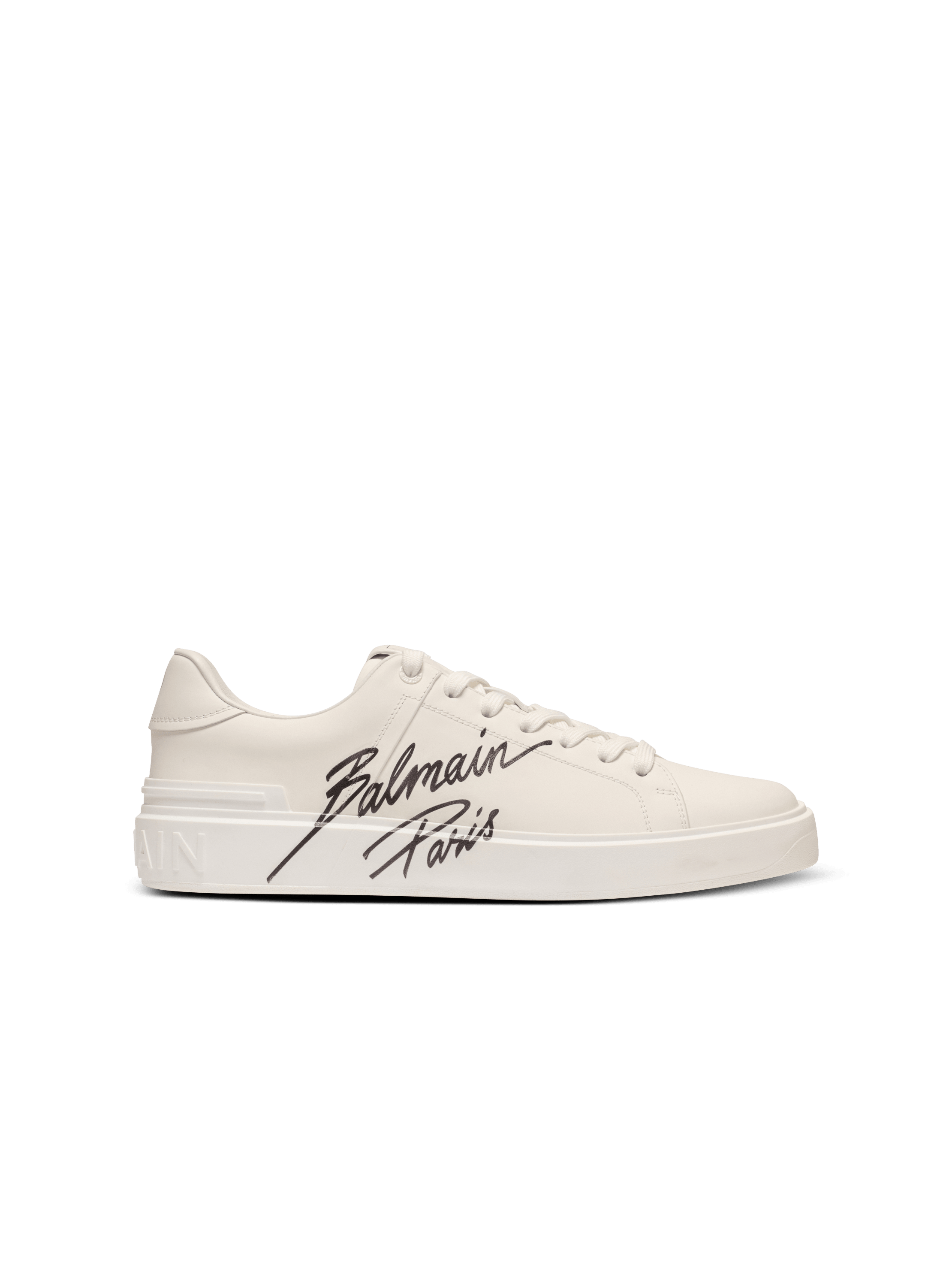 B-Court trainers in calfskin