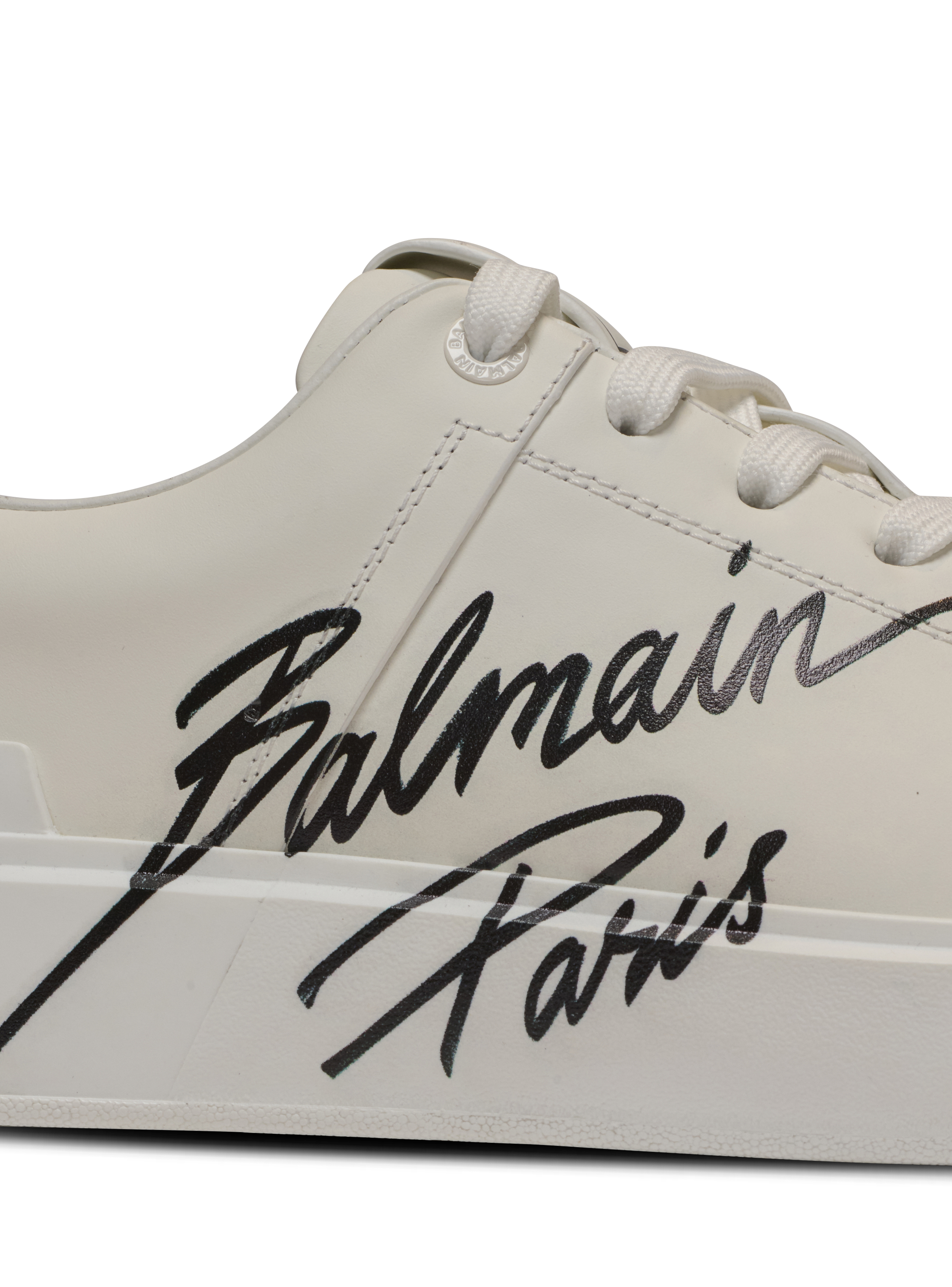 B-Court trainers in calfskin - Men | BALMAIN B-Court trainers in calfskin - Men | BALMAIN