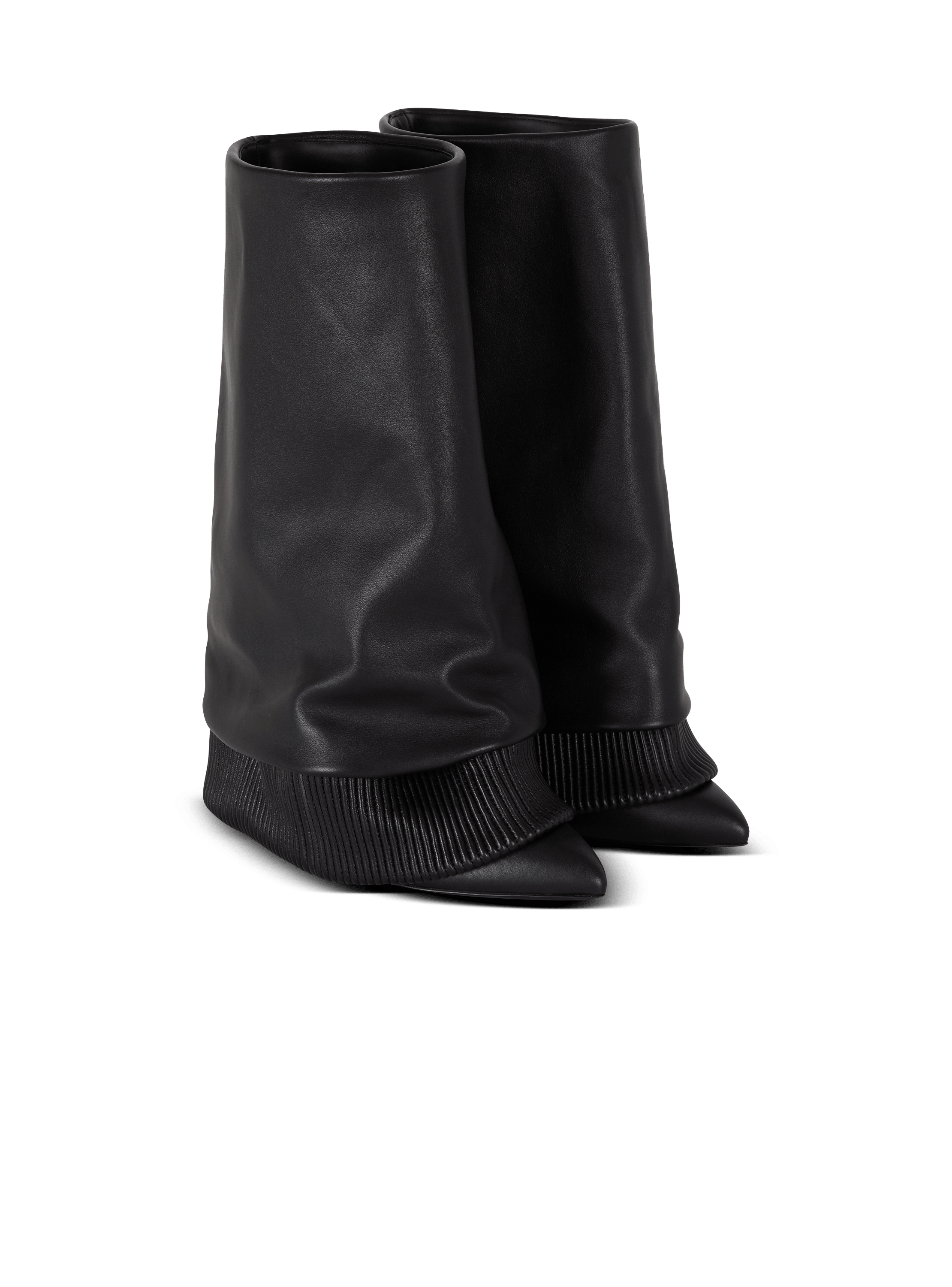 Calfskin trouser boots