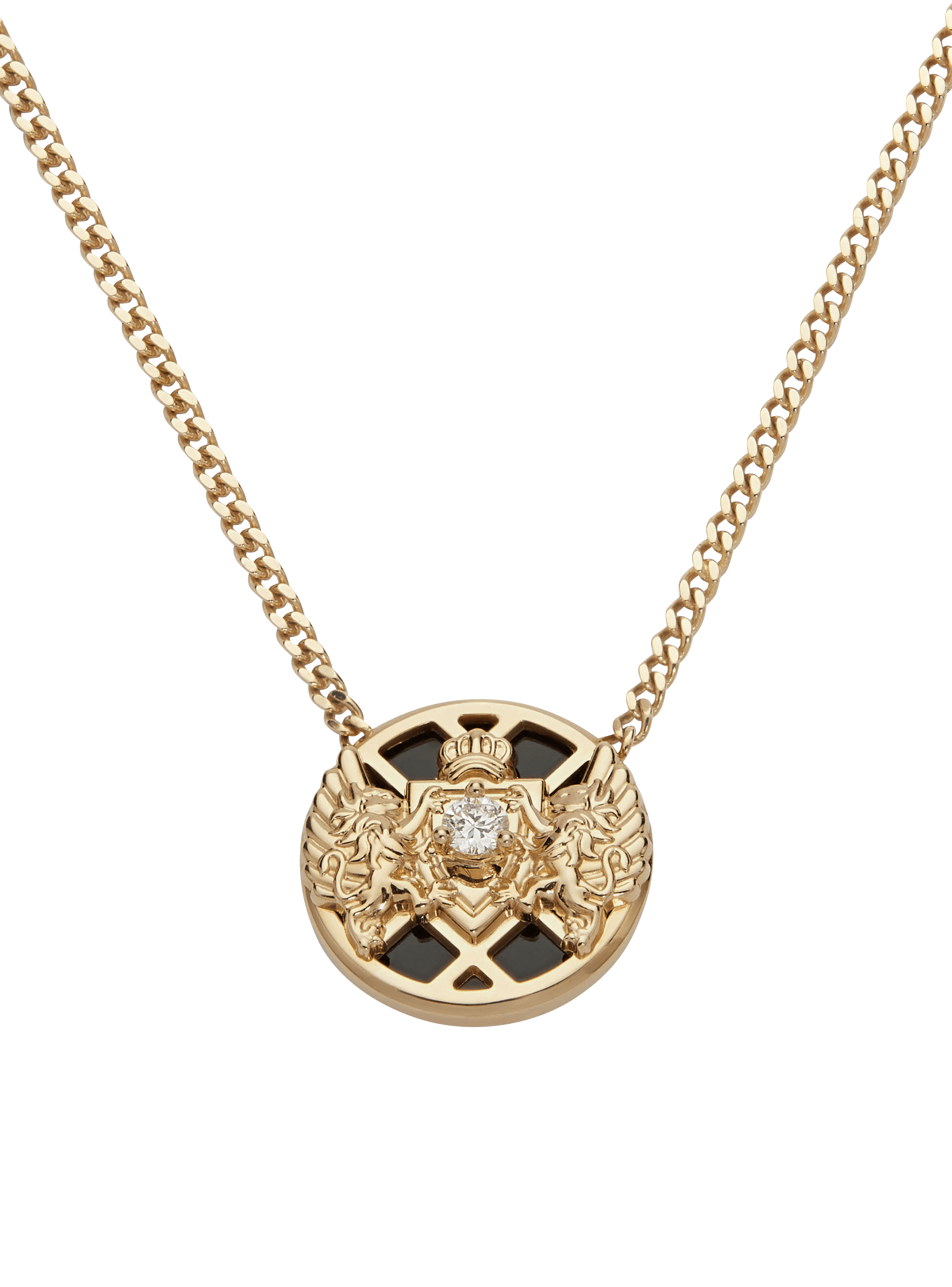 Emblem Chain Pendant