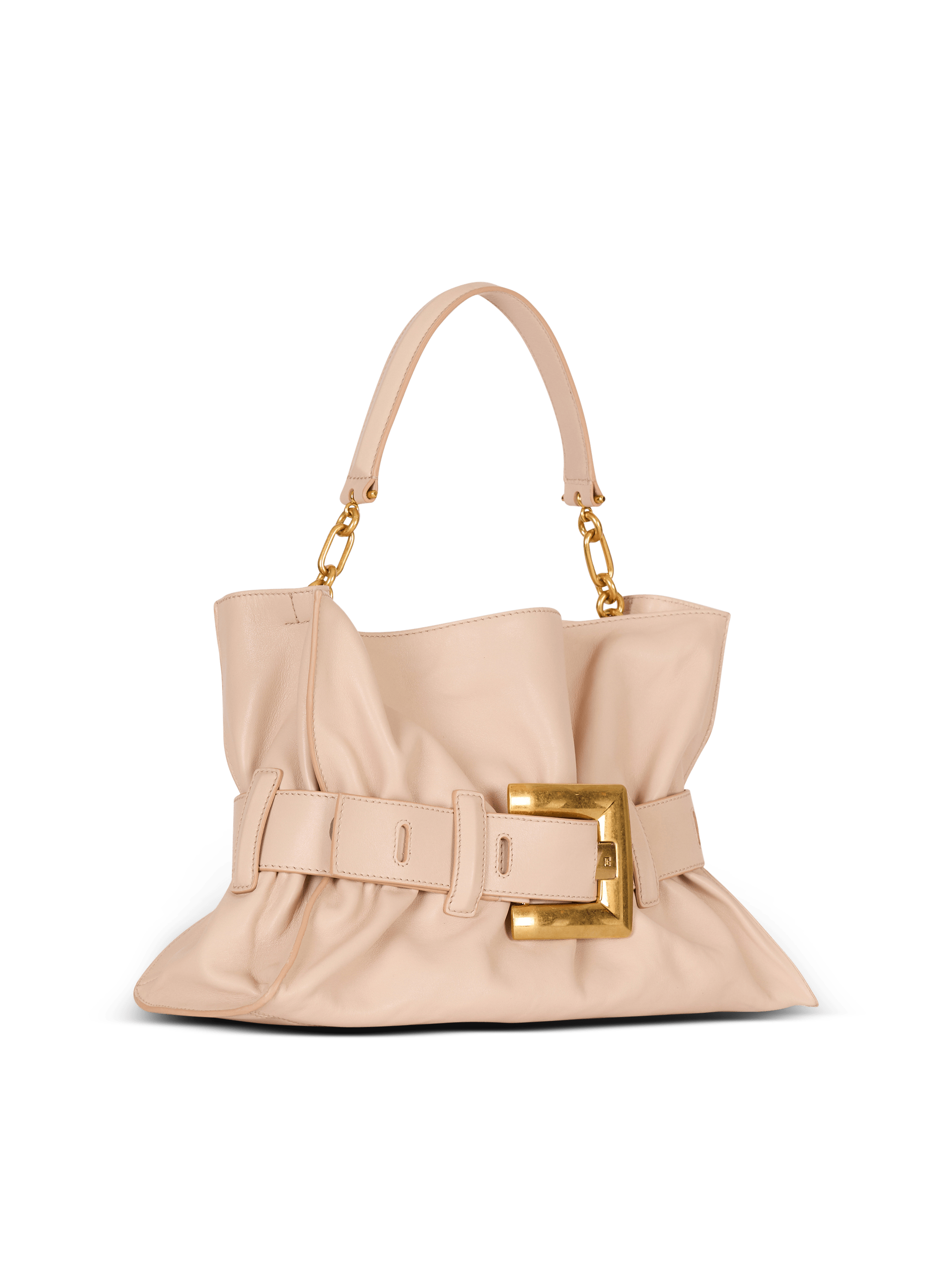 B-Buzz 23 bag in crocodile-print leather - Women | BALMAIN