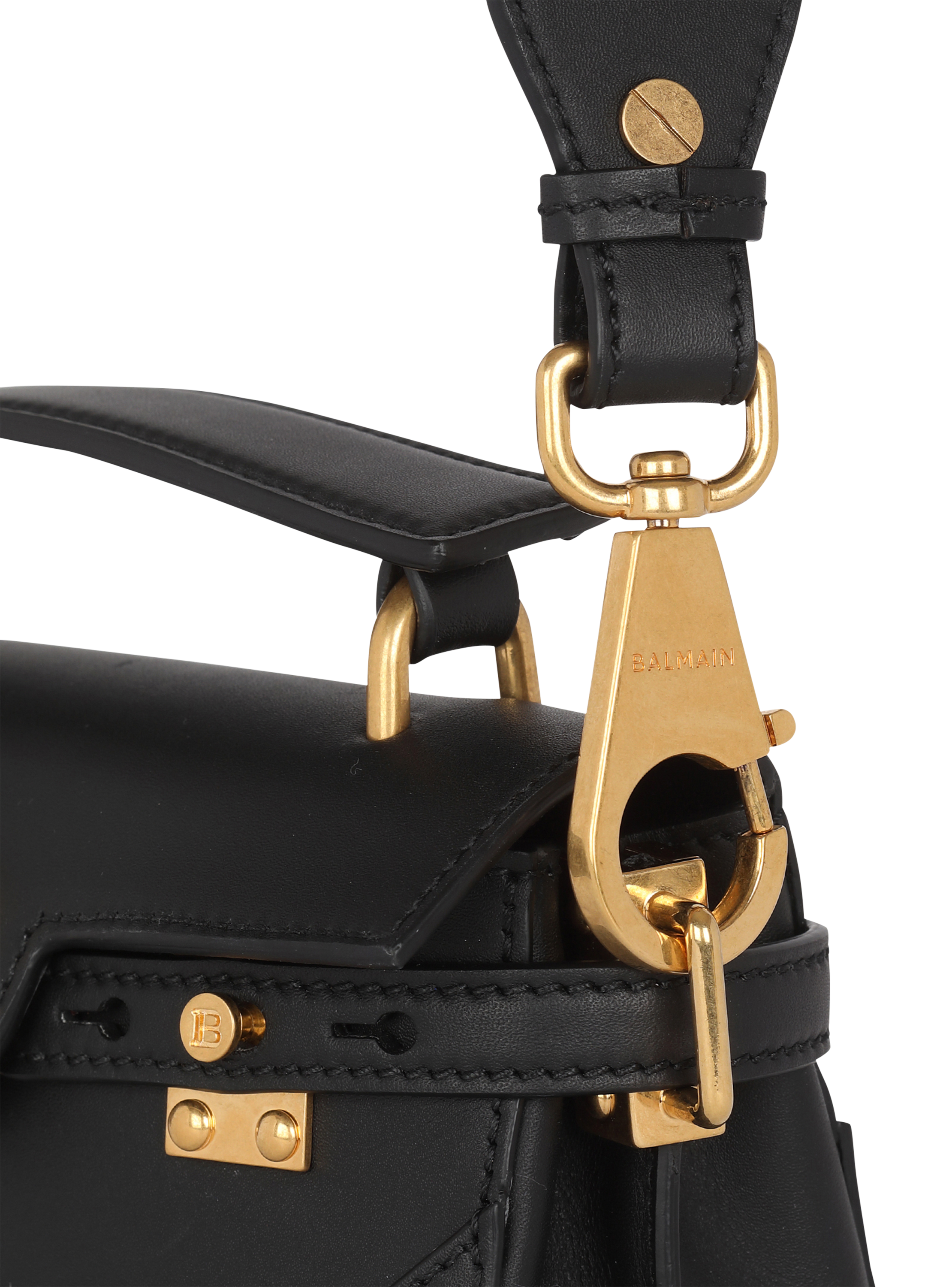 B-Buzz 19 leather bag - Women | BALMAIN