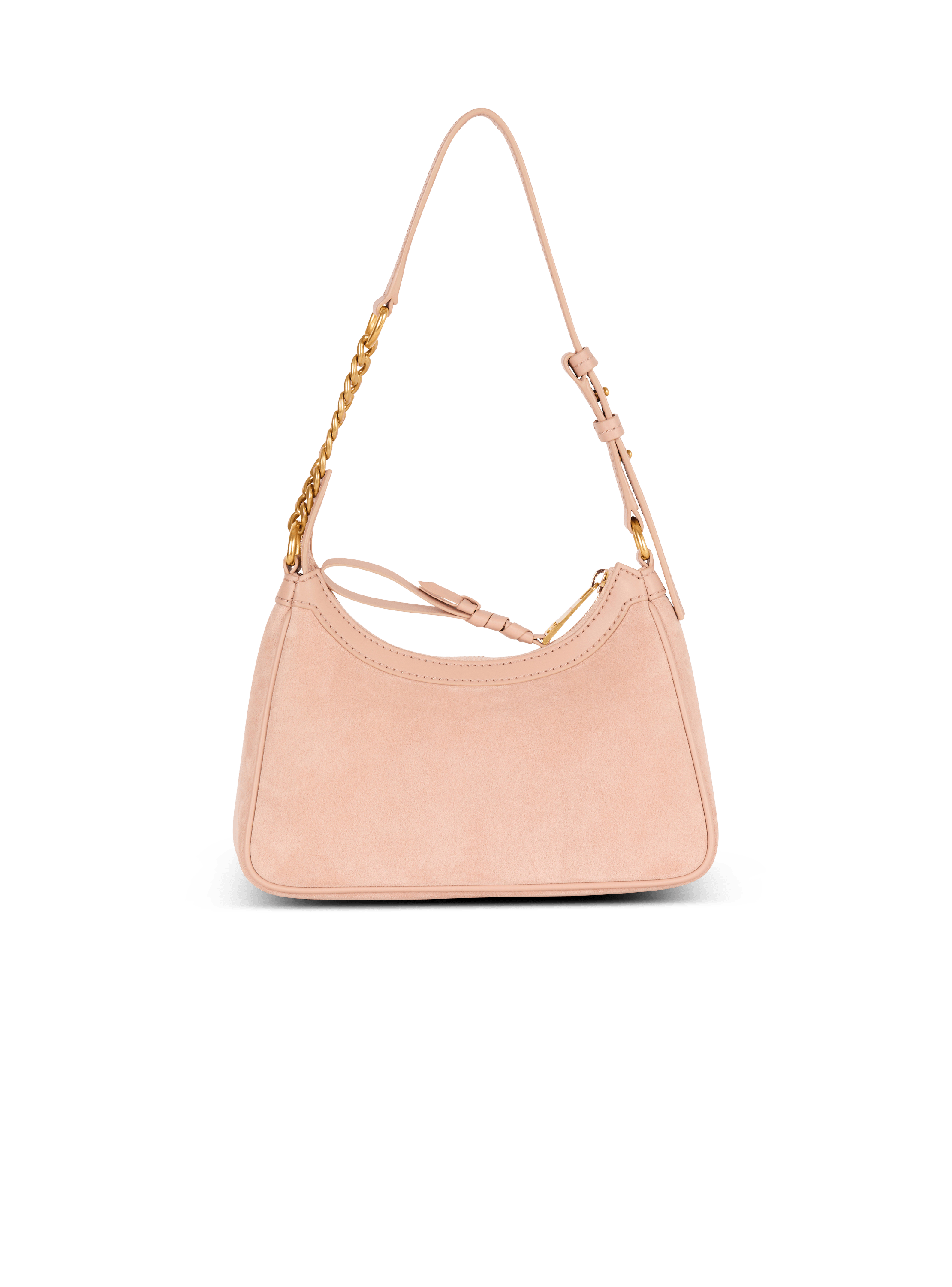 Balmain suede bag hotsell