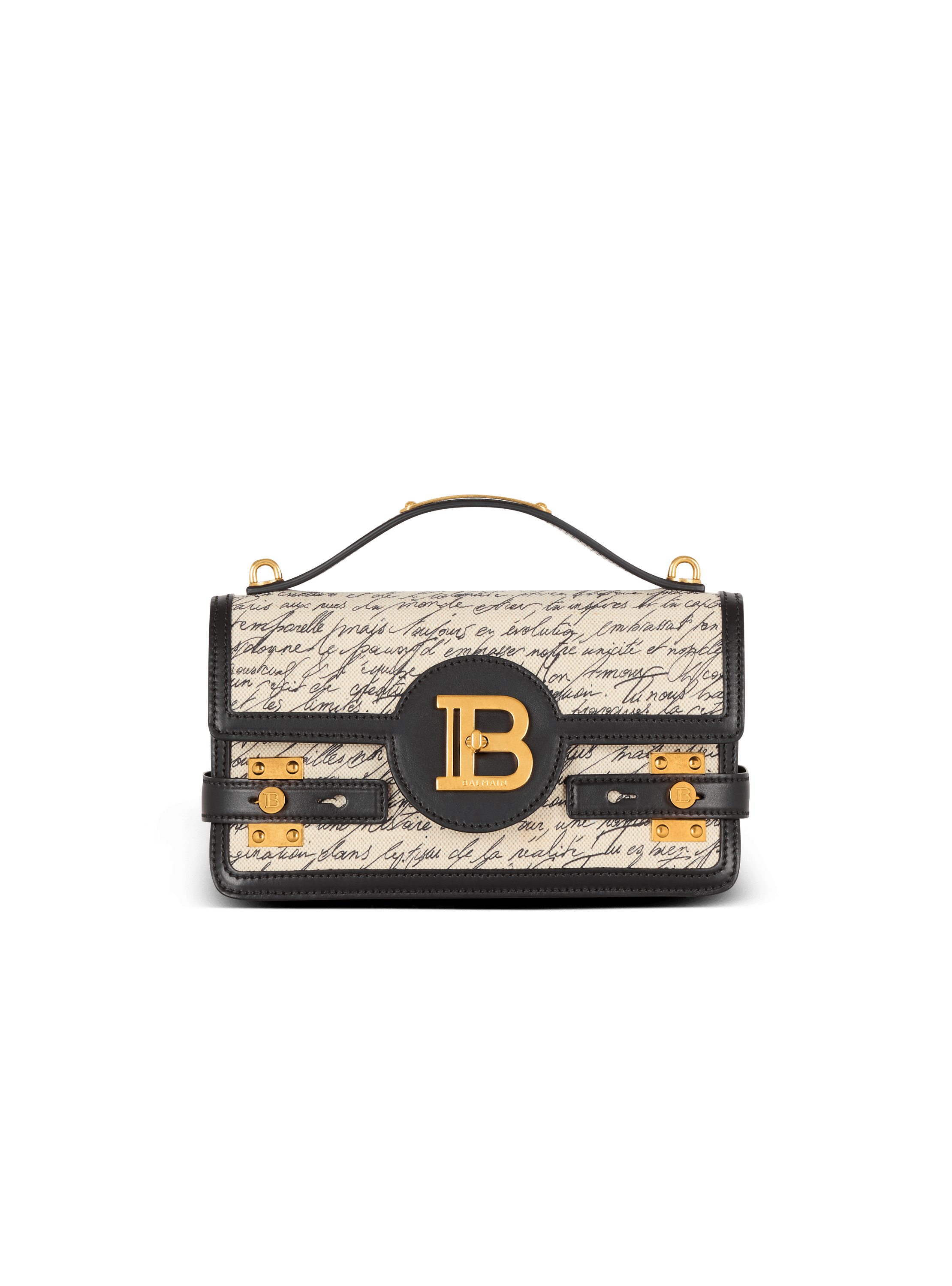 B-Buzz Shoulder 24 printed canvas bag