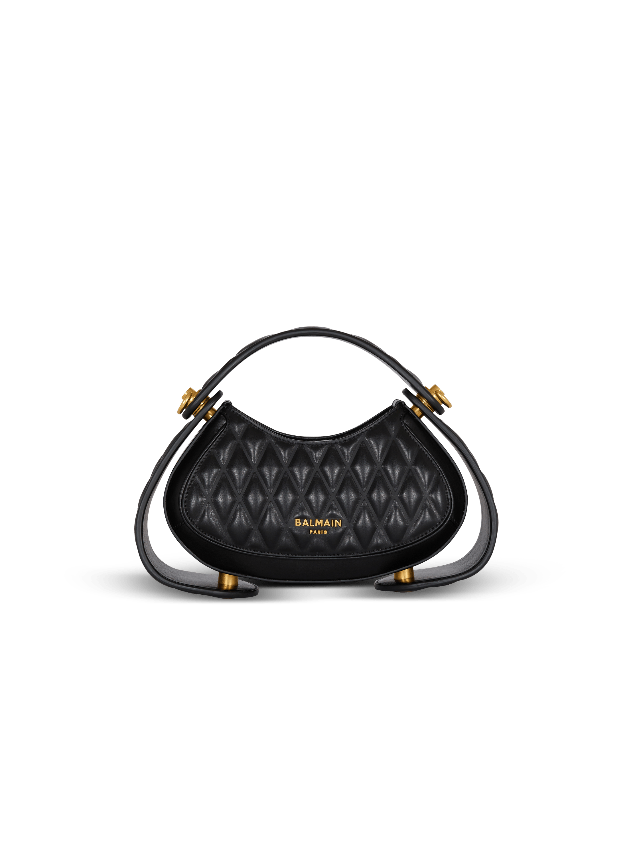 Kleine Tasche Jolie Madame aus gestepptem Leder