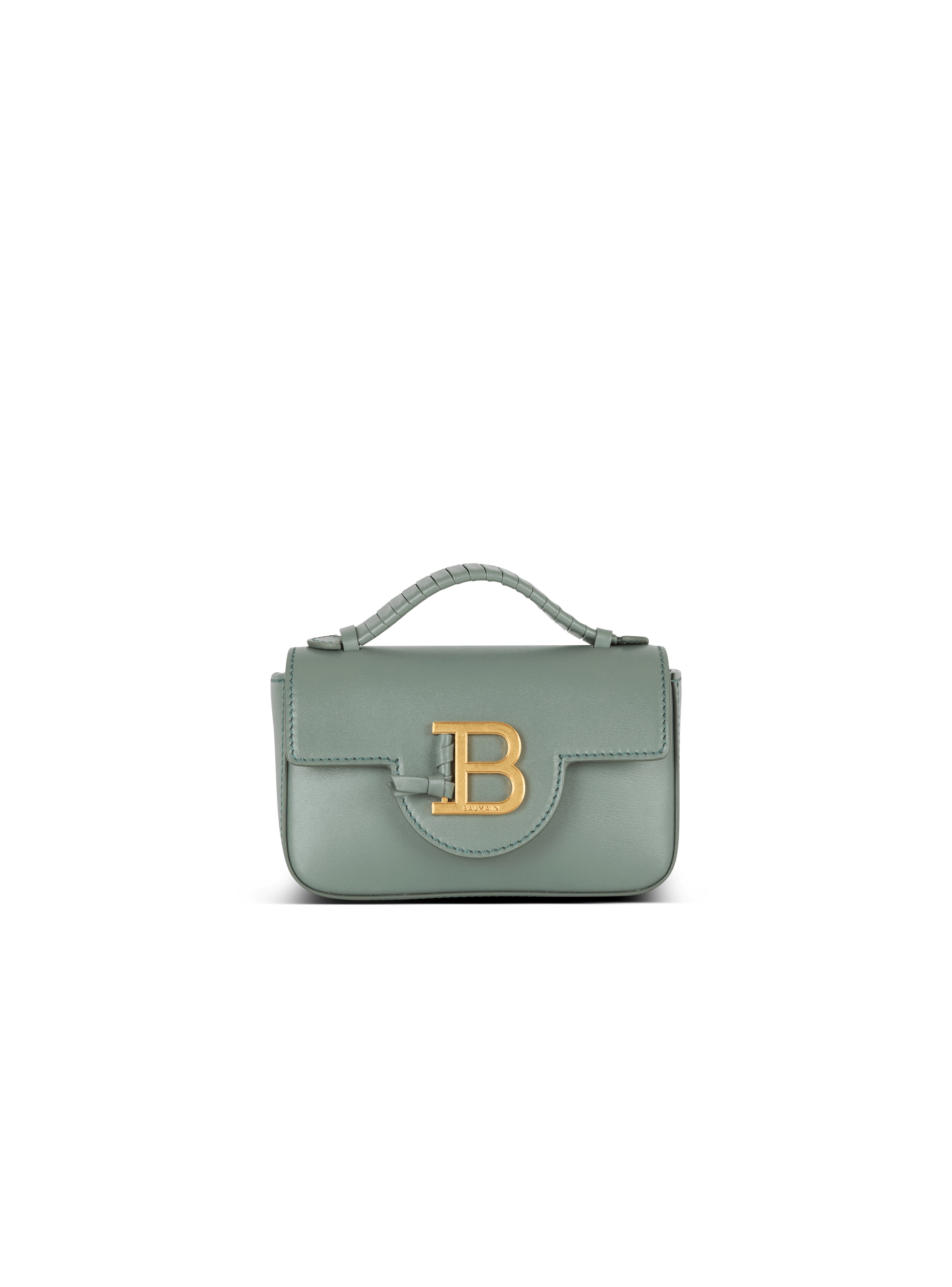 Grained calfskin B-Buzz 17 Mini bag