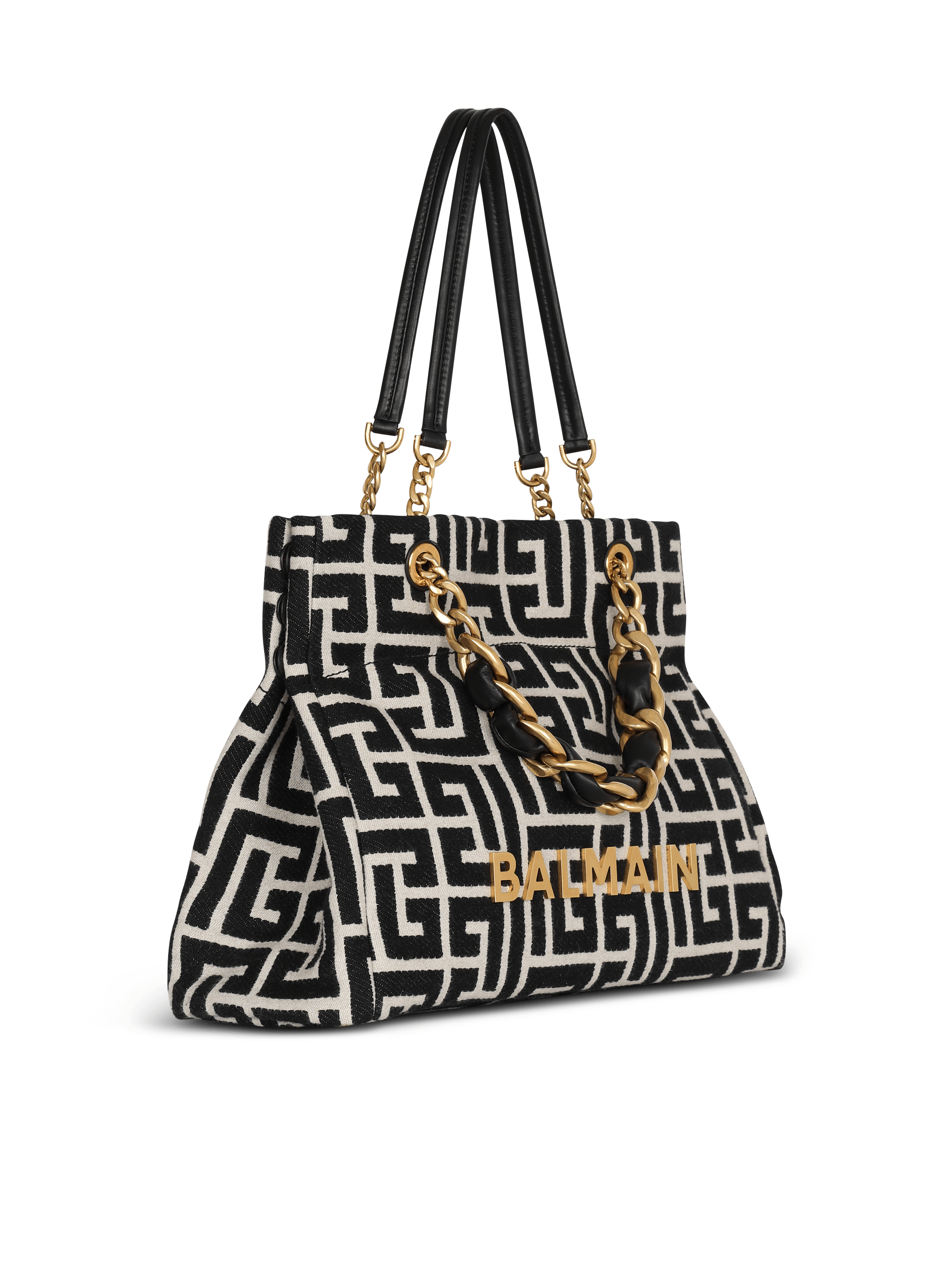 1945 Soft monogrammed jacquard tote bag