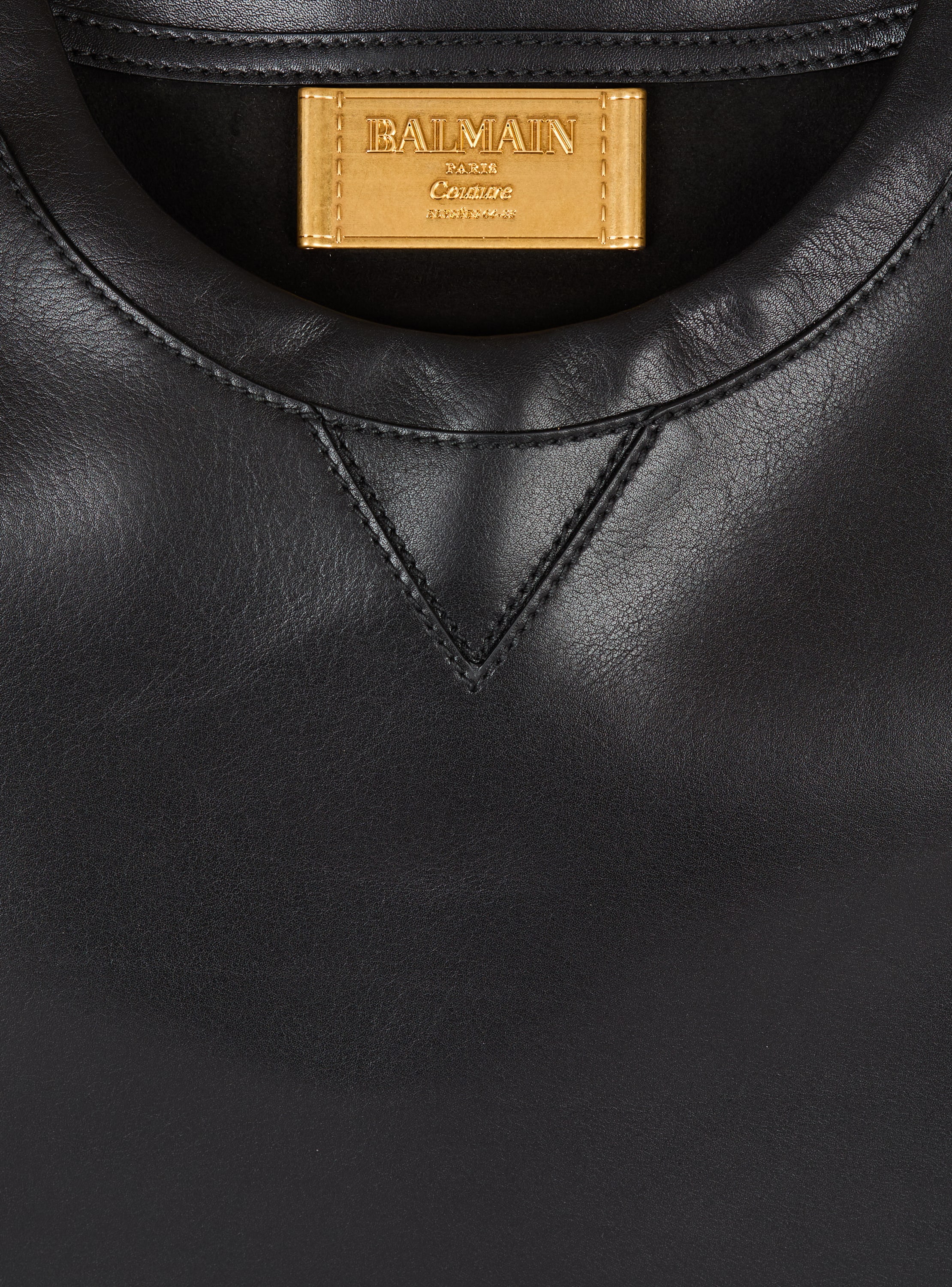 クルーネック カーフレザー トートバッグ - Women | BALMAIN