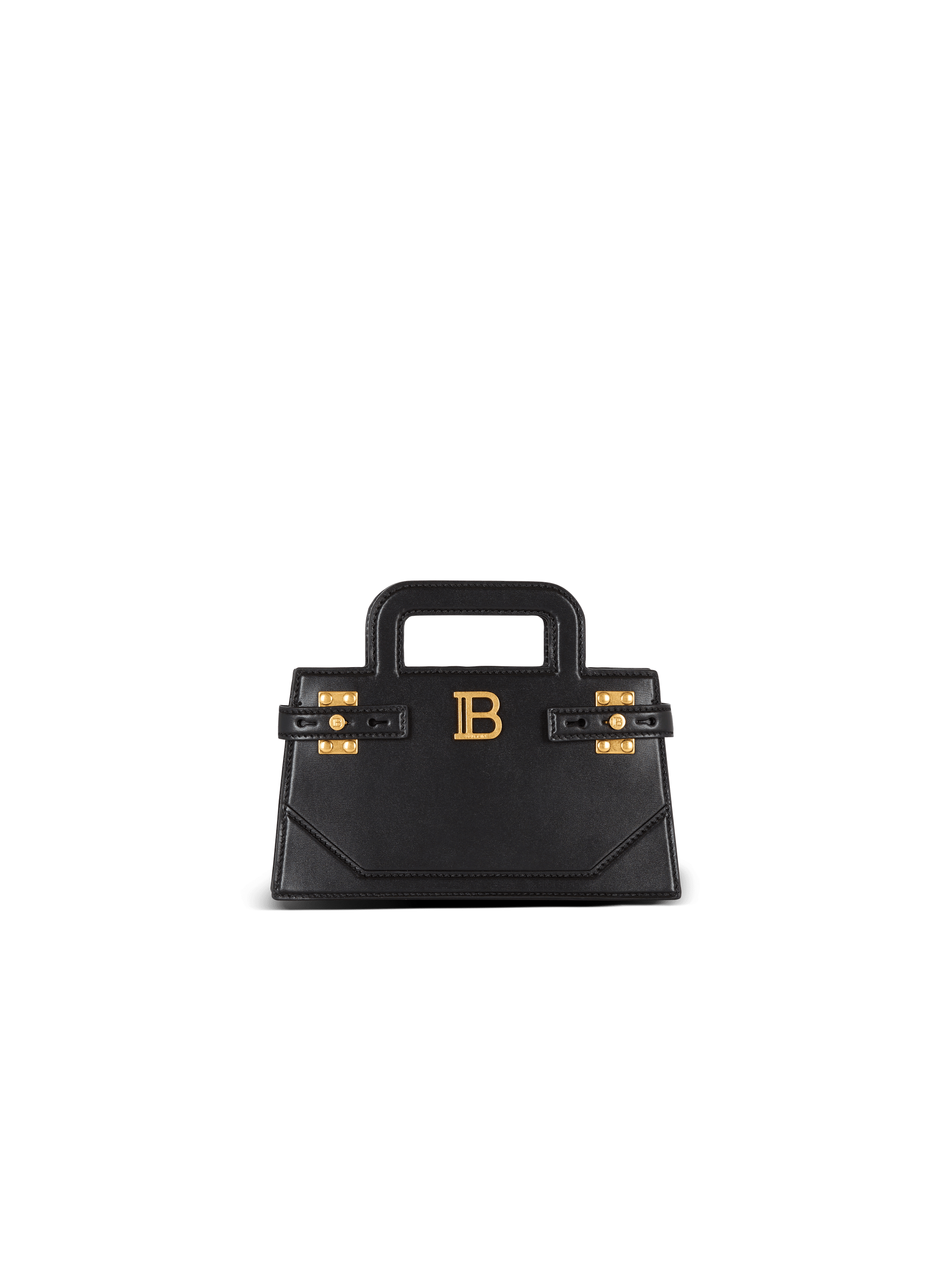 Small B-Buzz Top Handle bag in calfskin