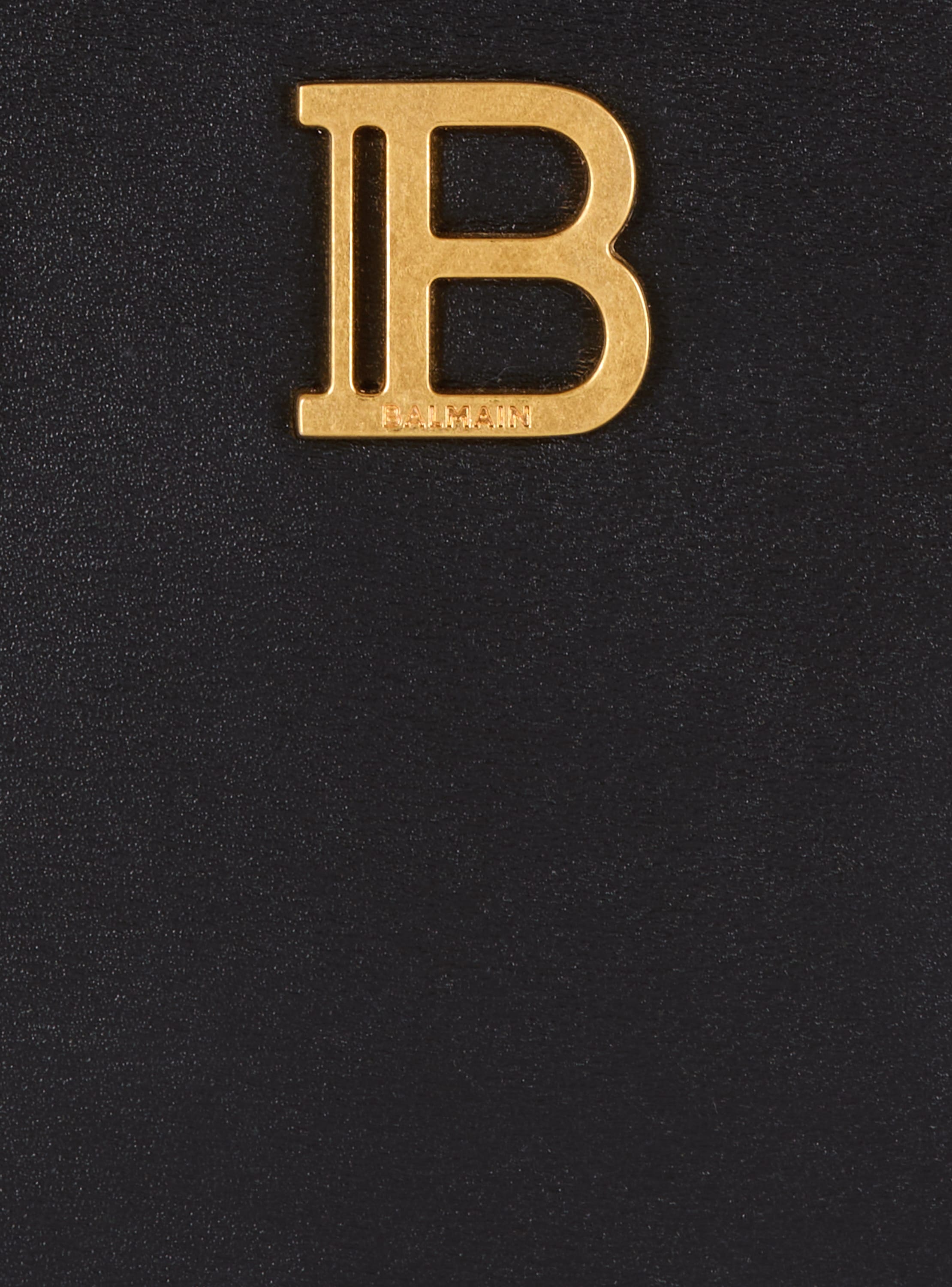 Small B-Buzz Top Handle bag in calfskin - Women | BALMAIN