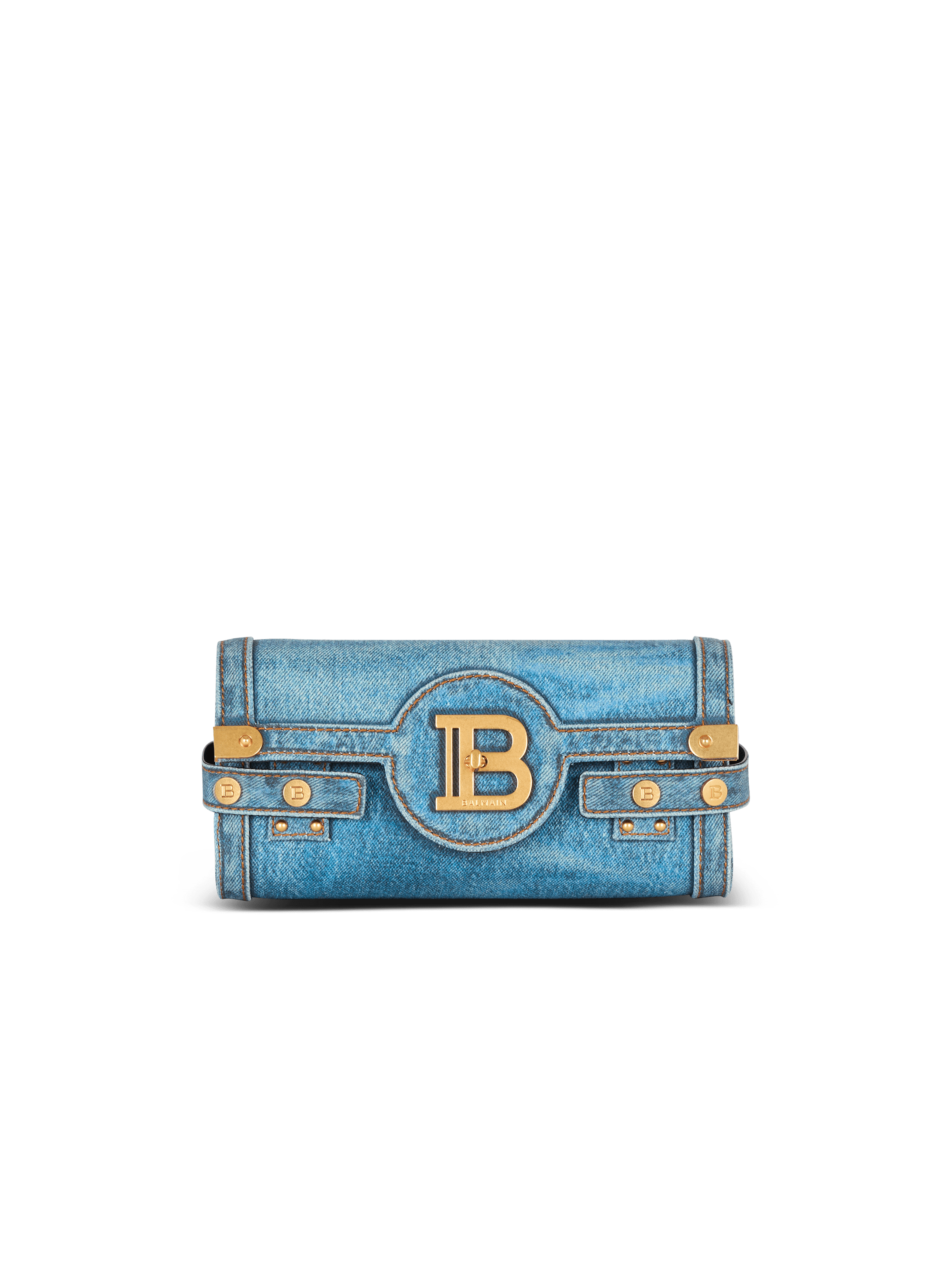 B-Buzz Pouch 23 in denim print canvas