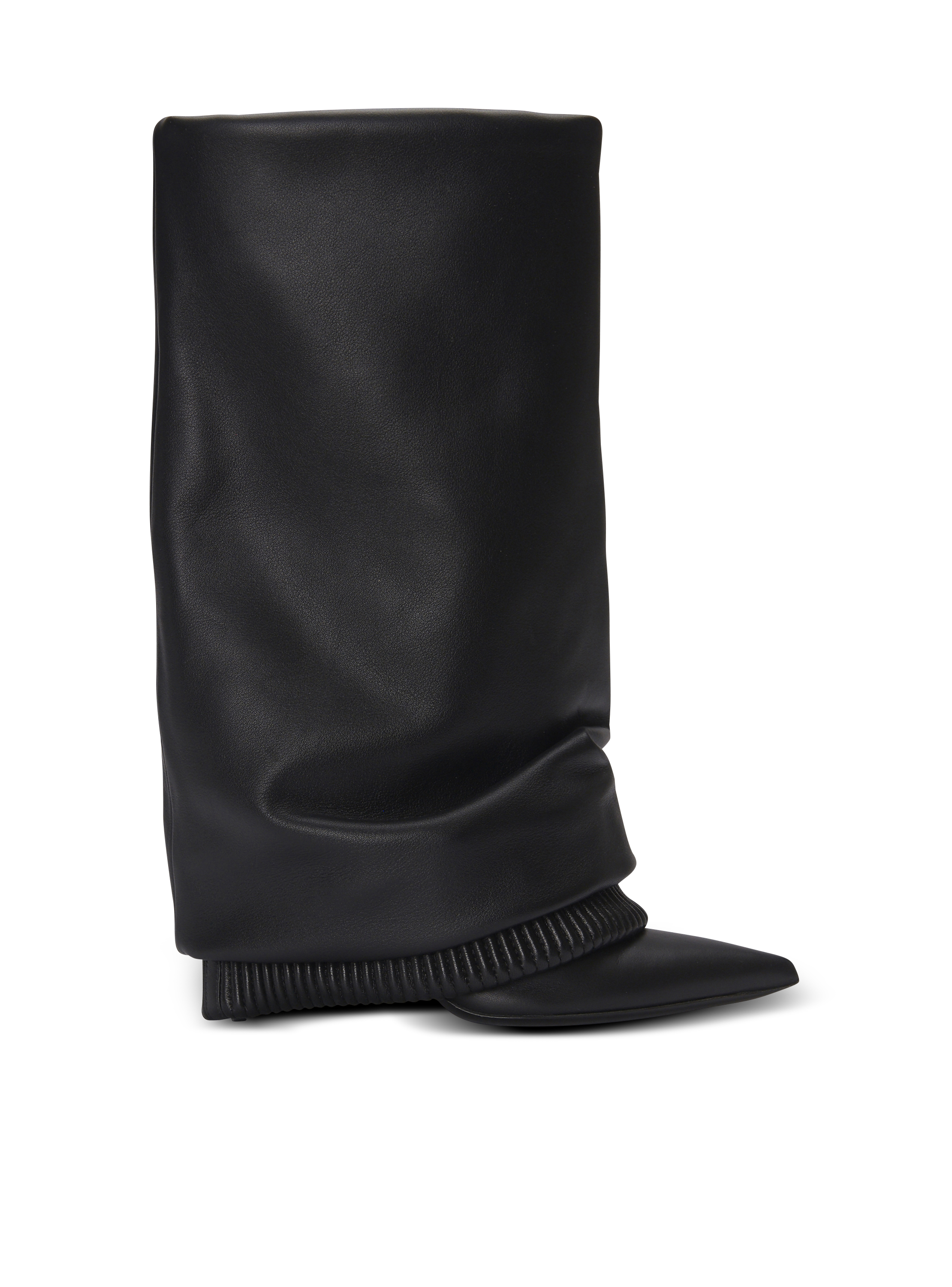 Calfskin trouser boots