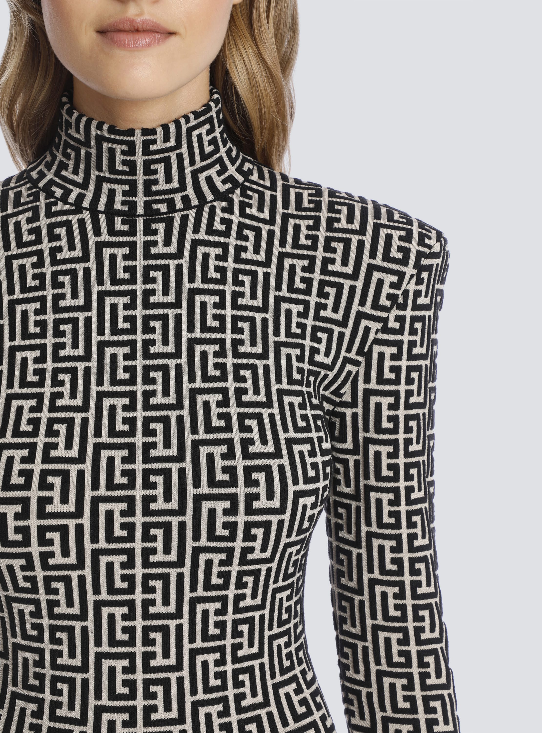 Monogram Jacquard Pullover - Women - Ready-to-Wear