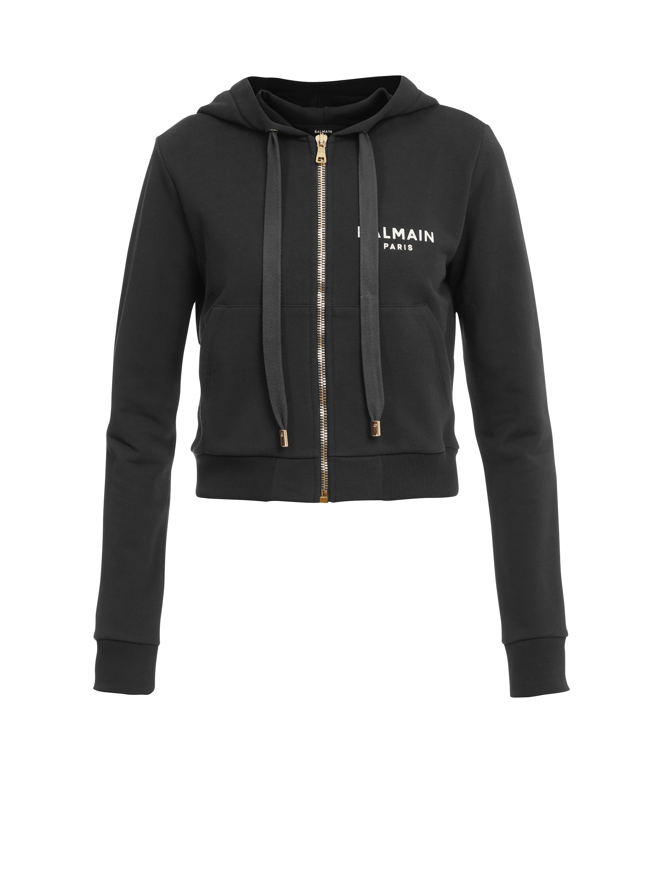 Buy Fluid Womens Zip Through Hoodie Black