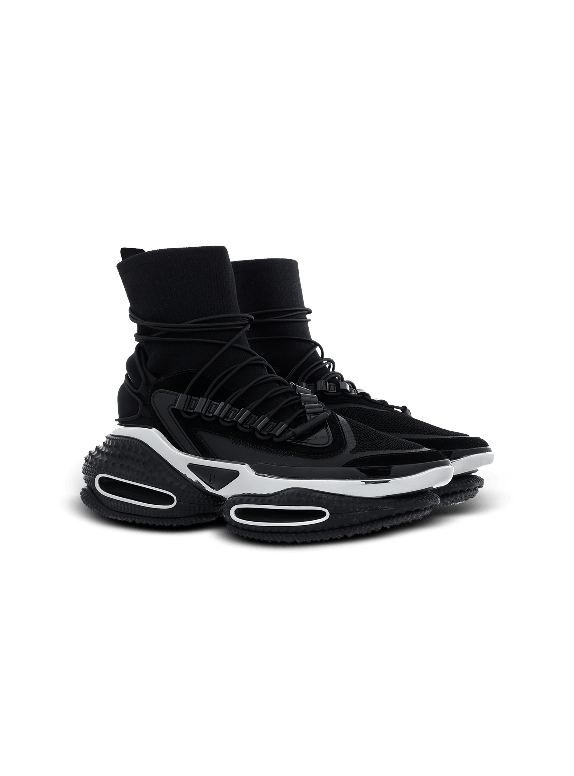 B-Bold Runner Sneakers mit elastischen Bändern aus Mesh