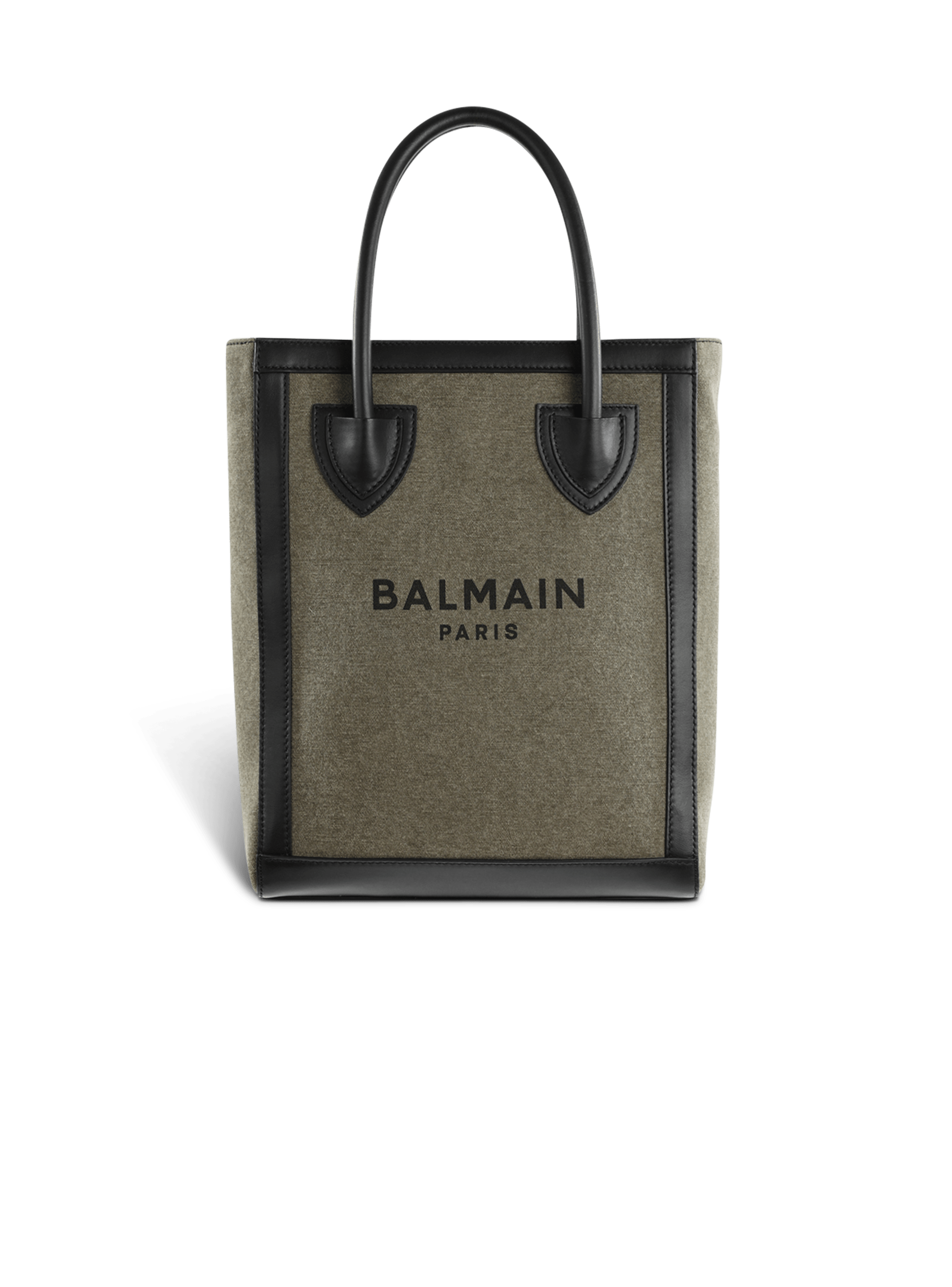 Canvas B-Army 26 bag with leather panels