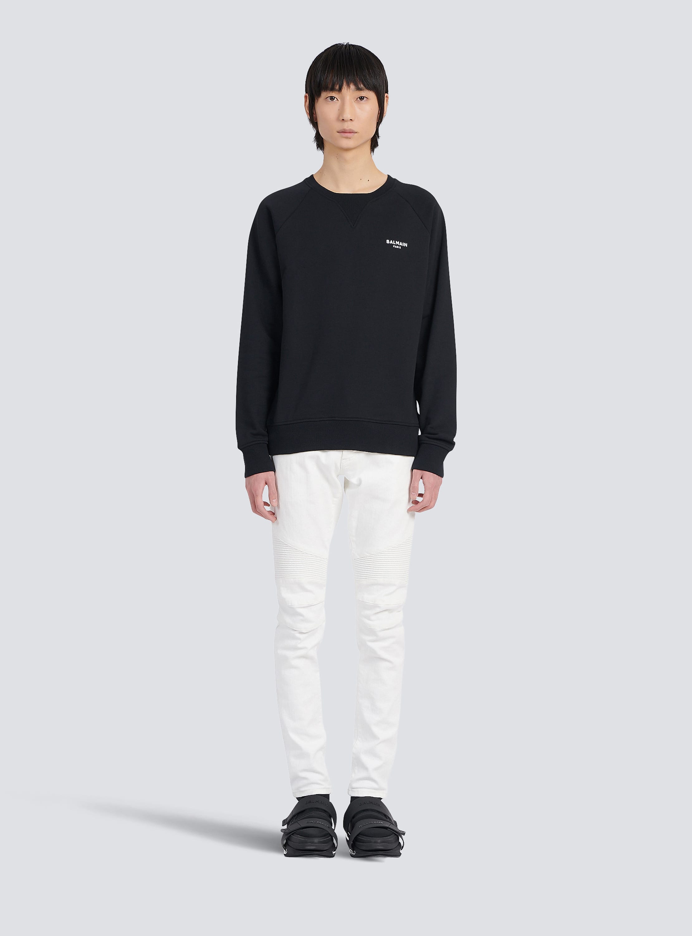 Balmain sweatshirt online black