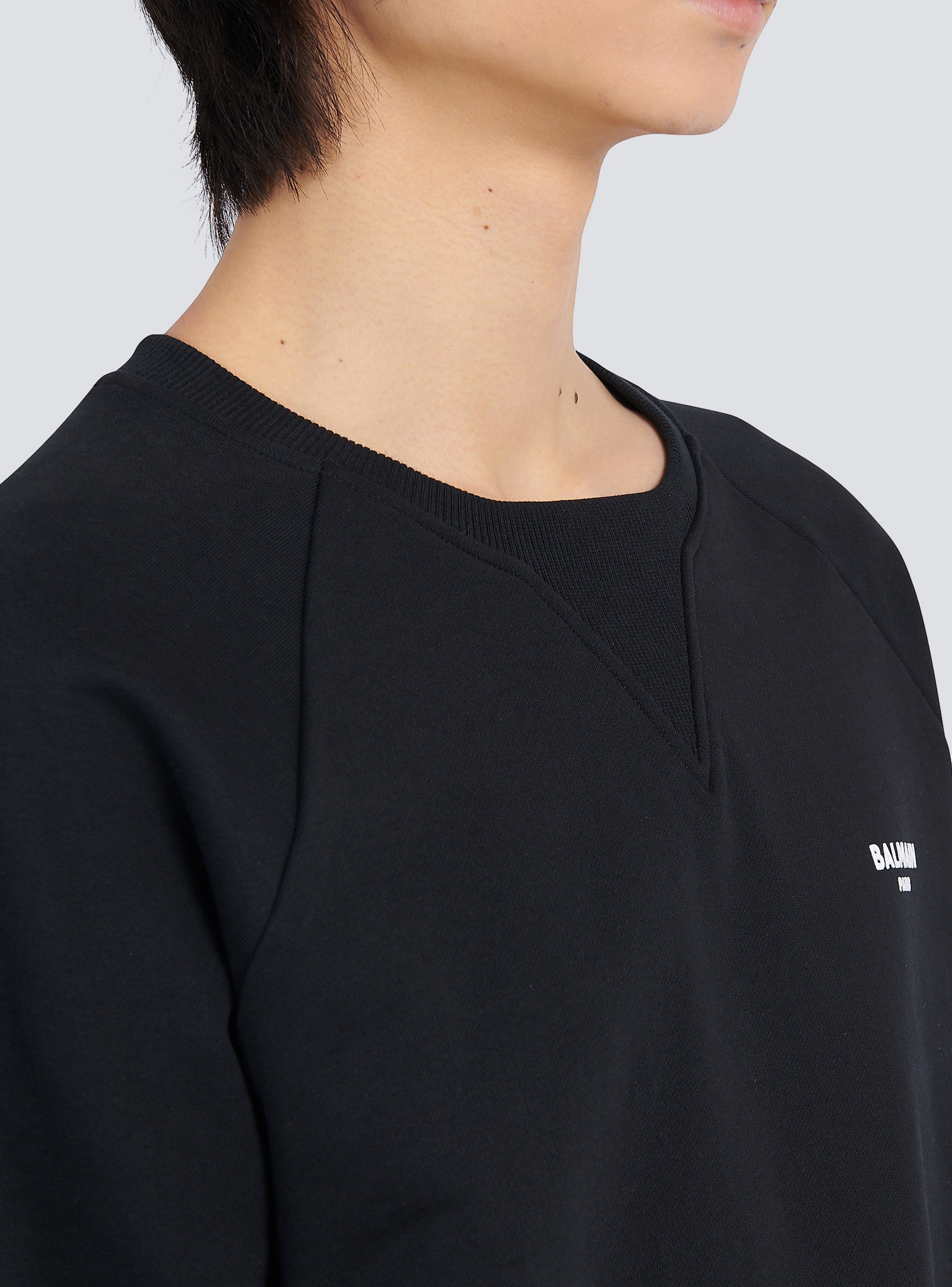 Balmain discount sweatshirt black