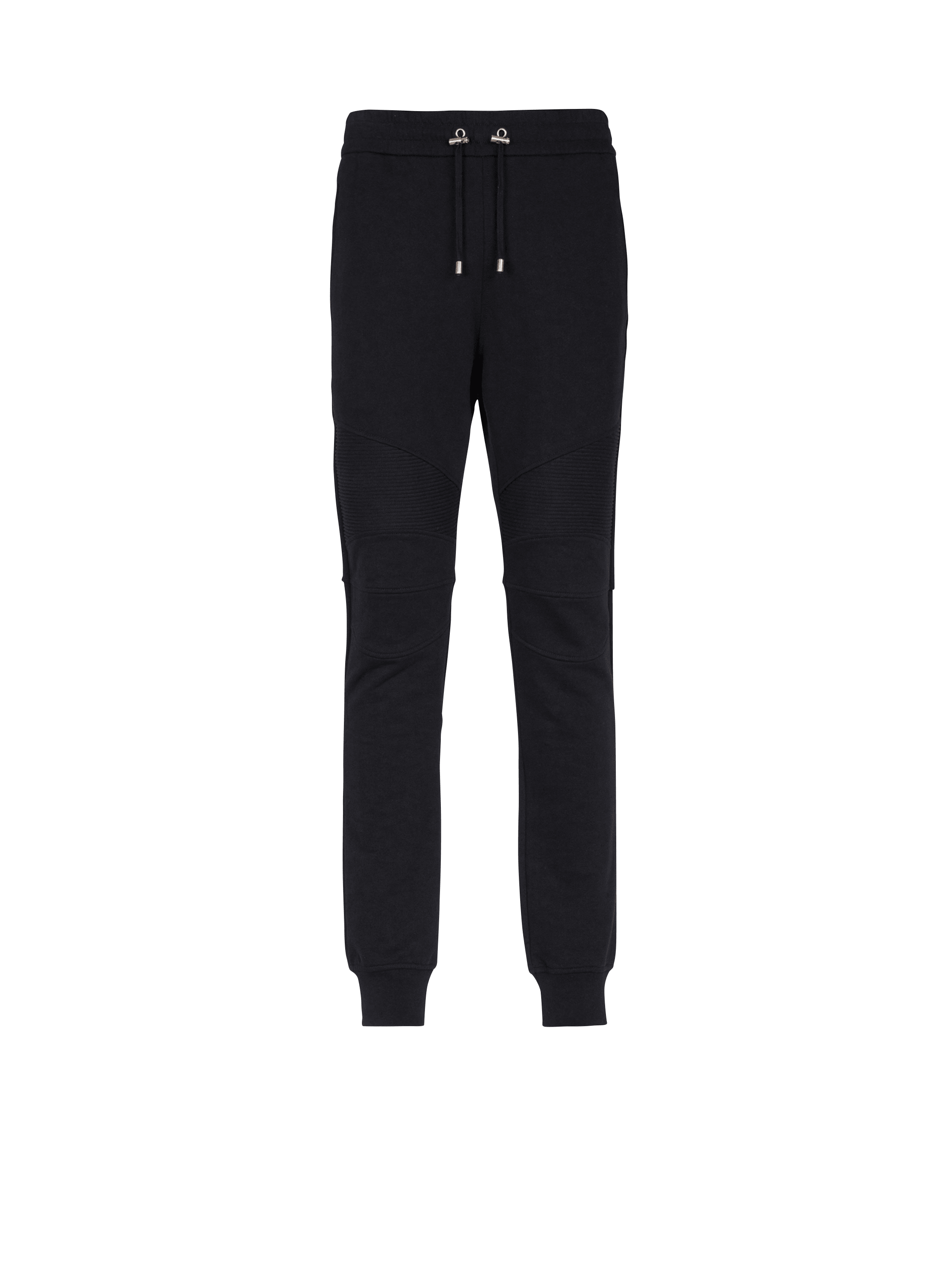 Cotton Jogging Pants in Black - Men