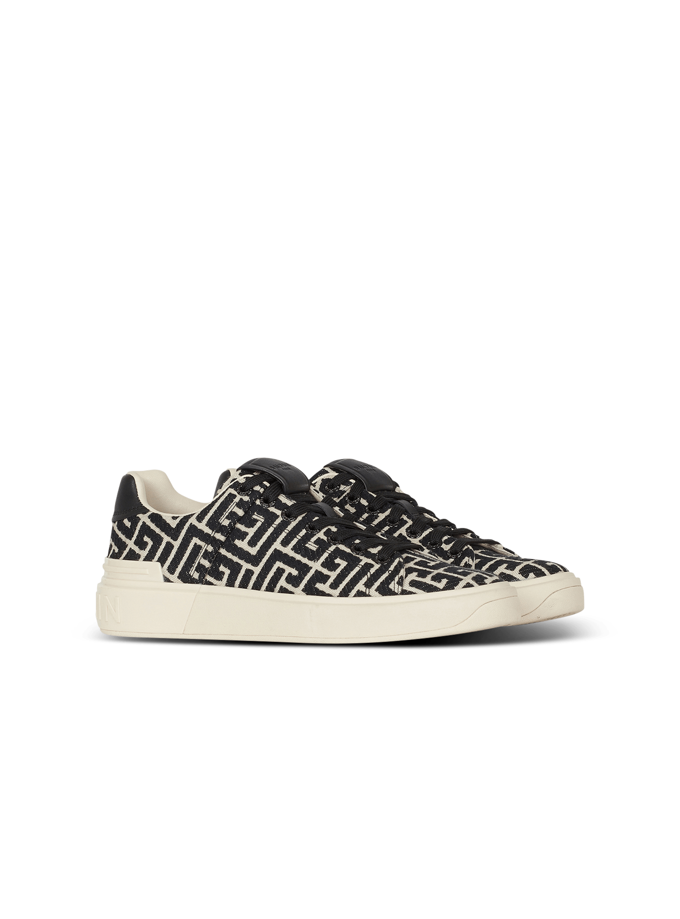 B-Court Sneakers mit Monogramm-Jacquardmuster