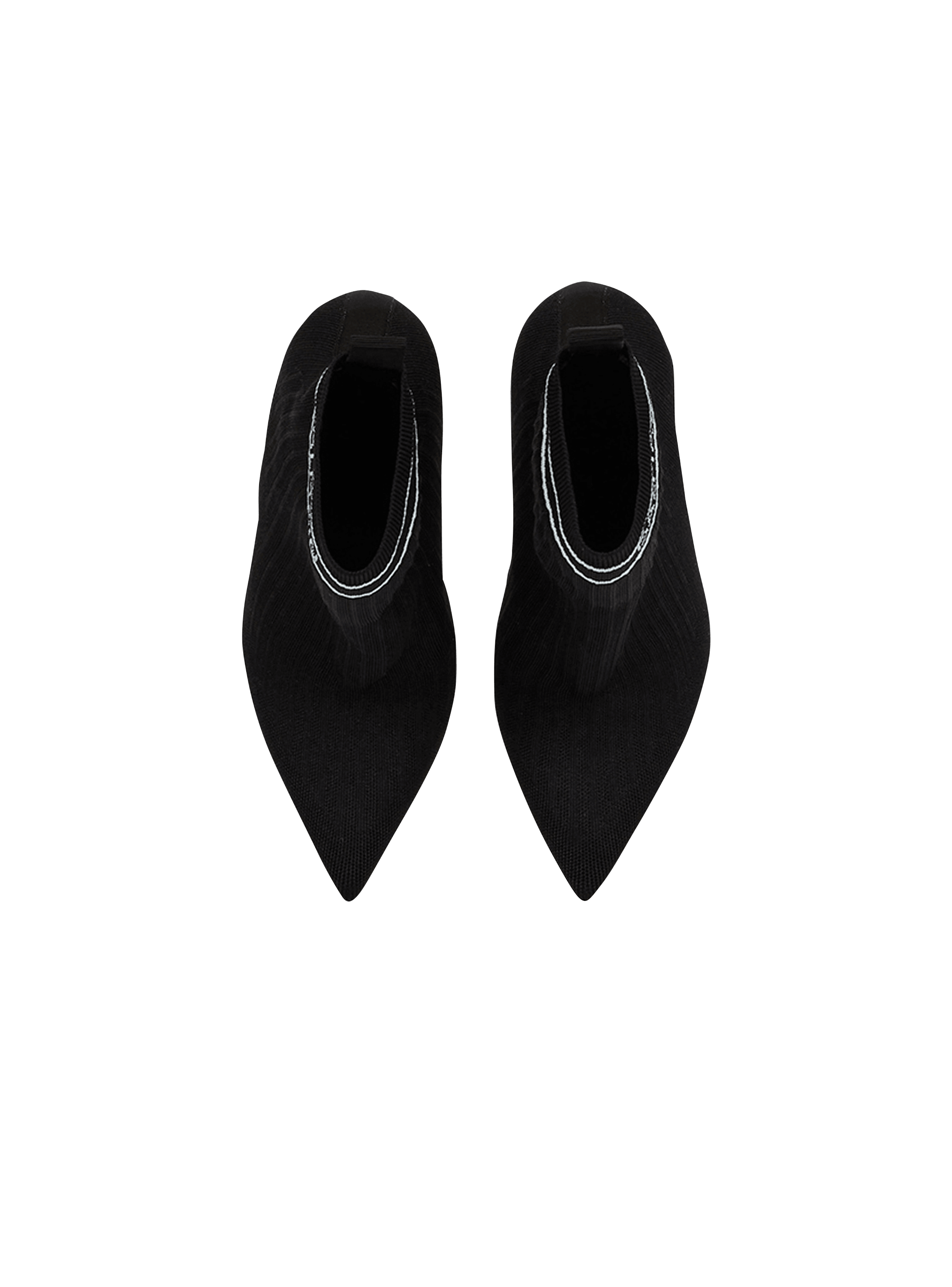 Stretch knit Skye ankle boots - Women | BALMAIN