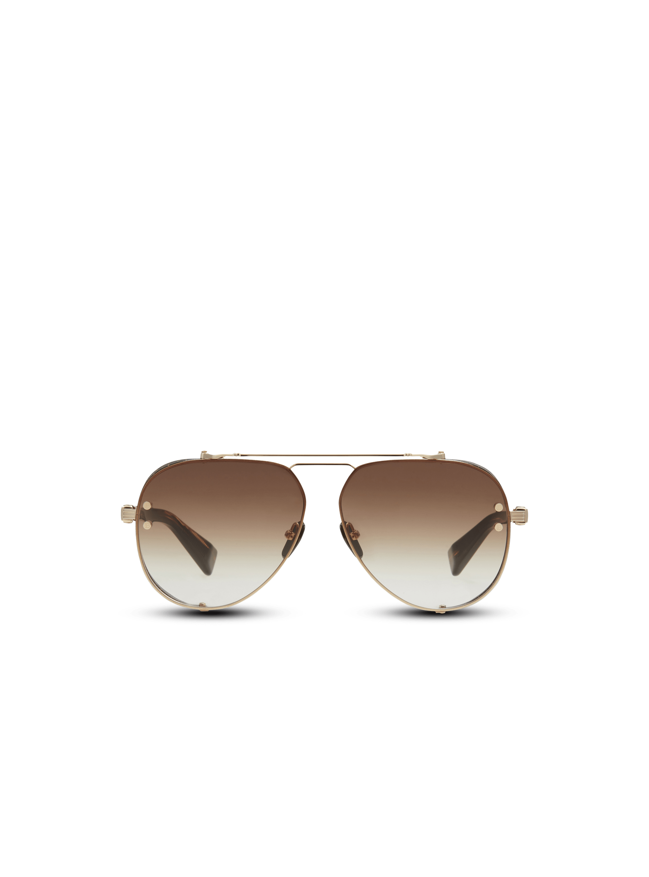 Captaine sunglasses brown - Women | BALMAIN