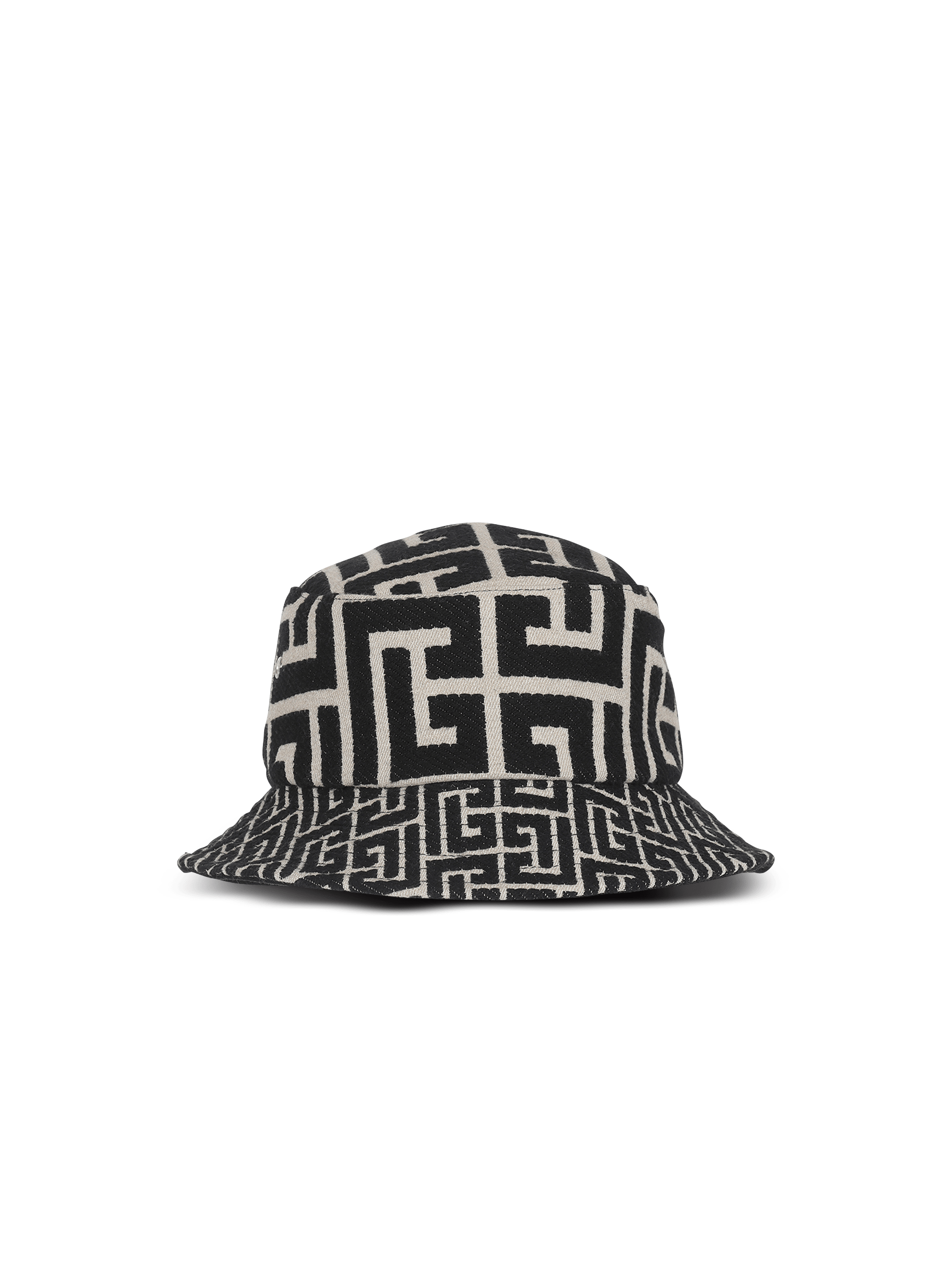 Jacquard Bucket Hat - Black Monogram – shop.telfar