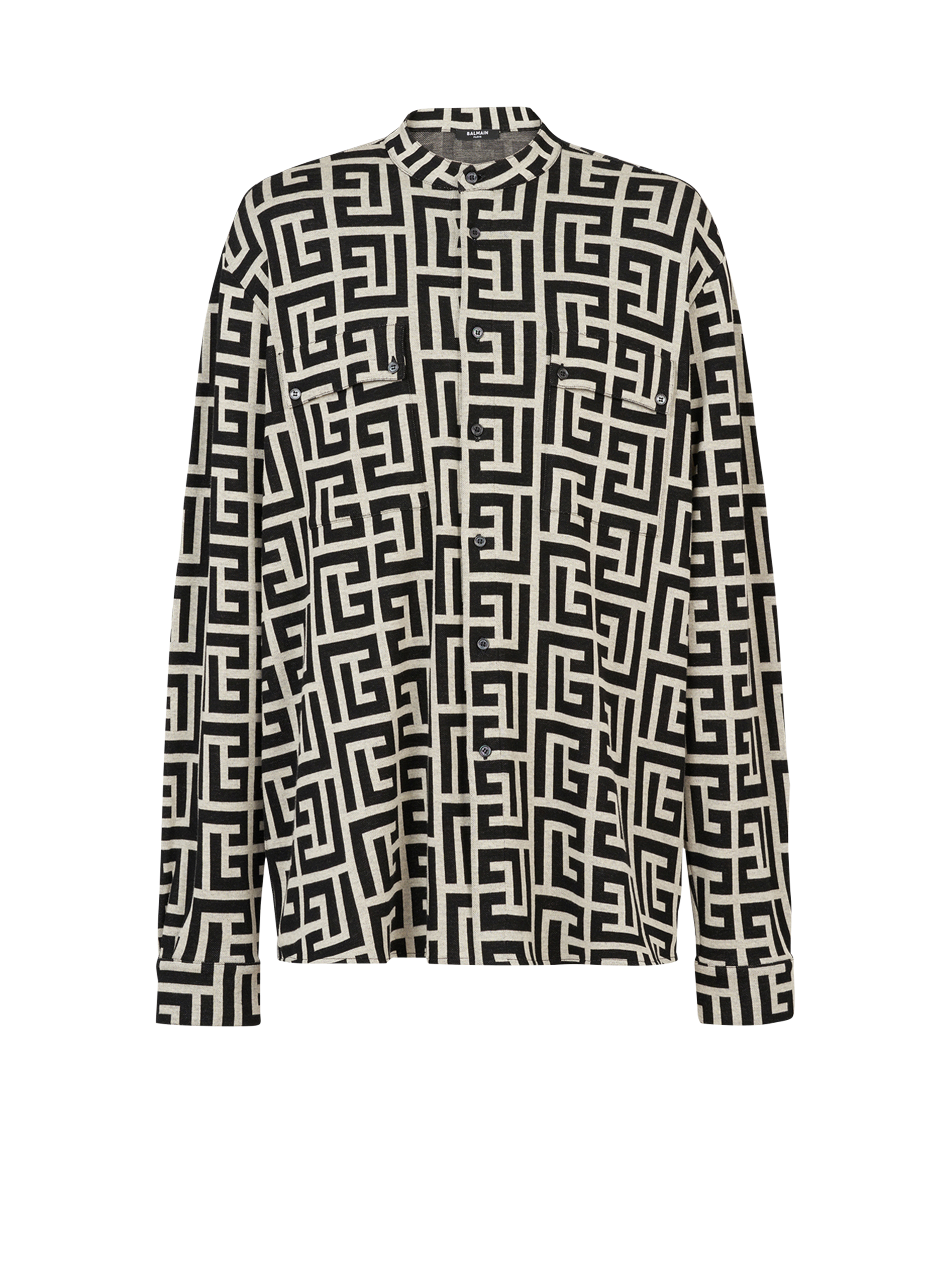 Barcode Monogram Sweater