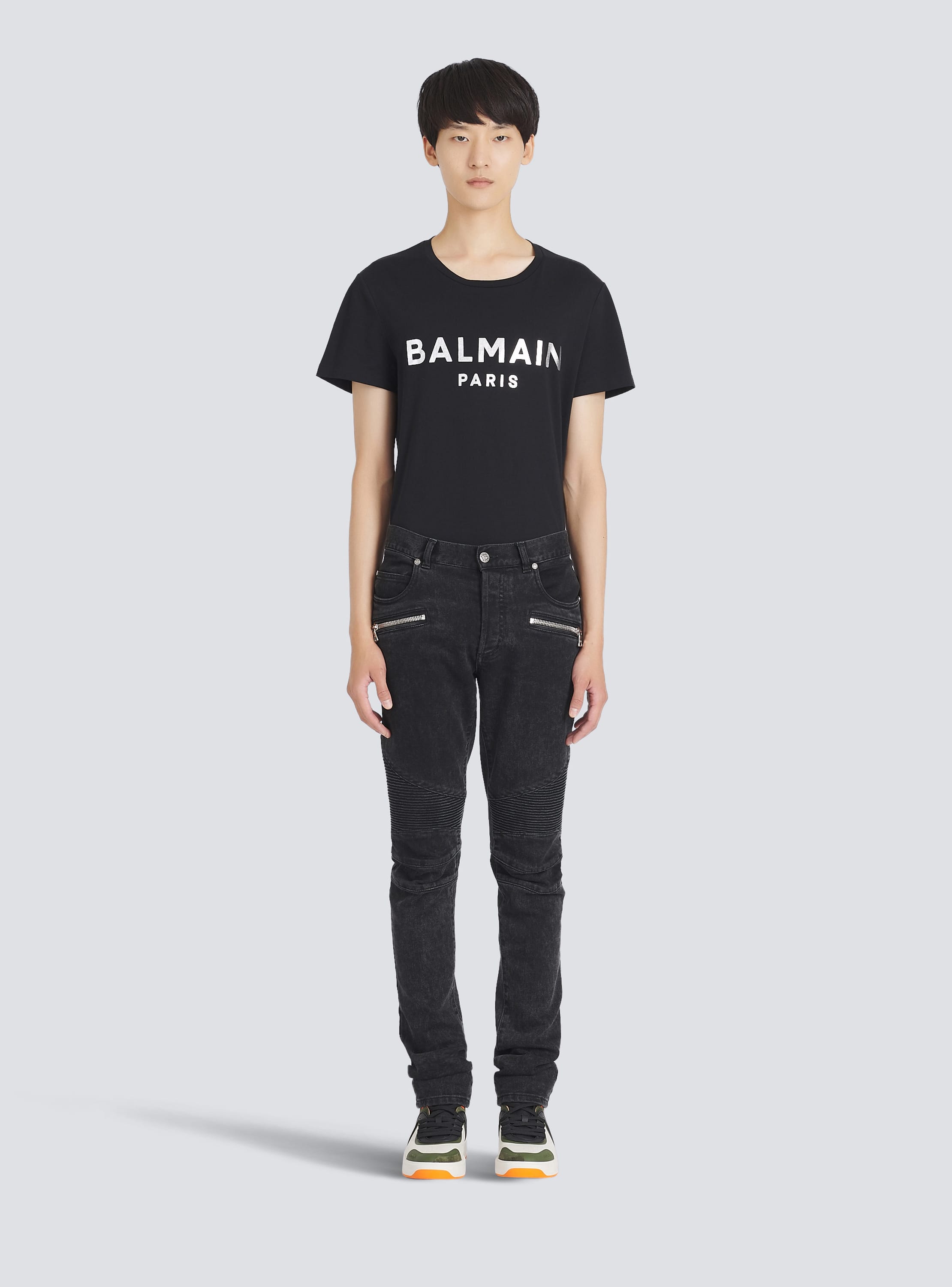 All black clearance balmain jeans