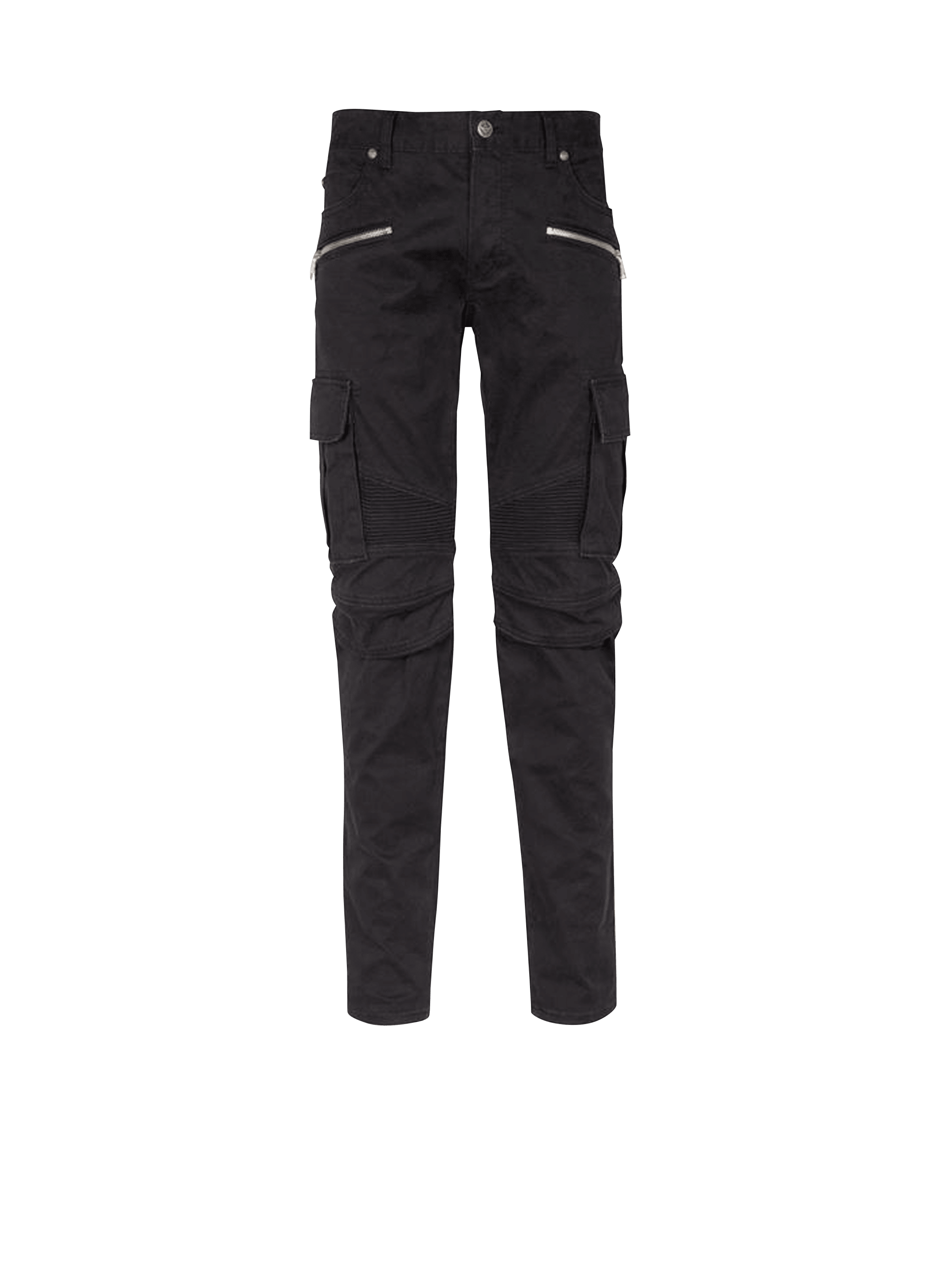 Cotton cargo pants black - Men | BALMAIN