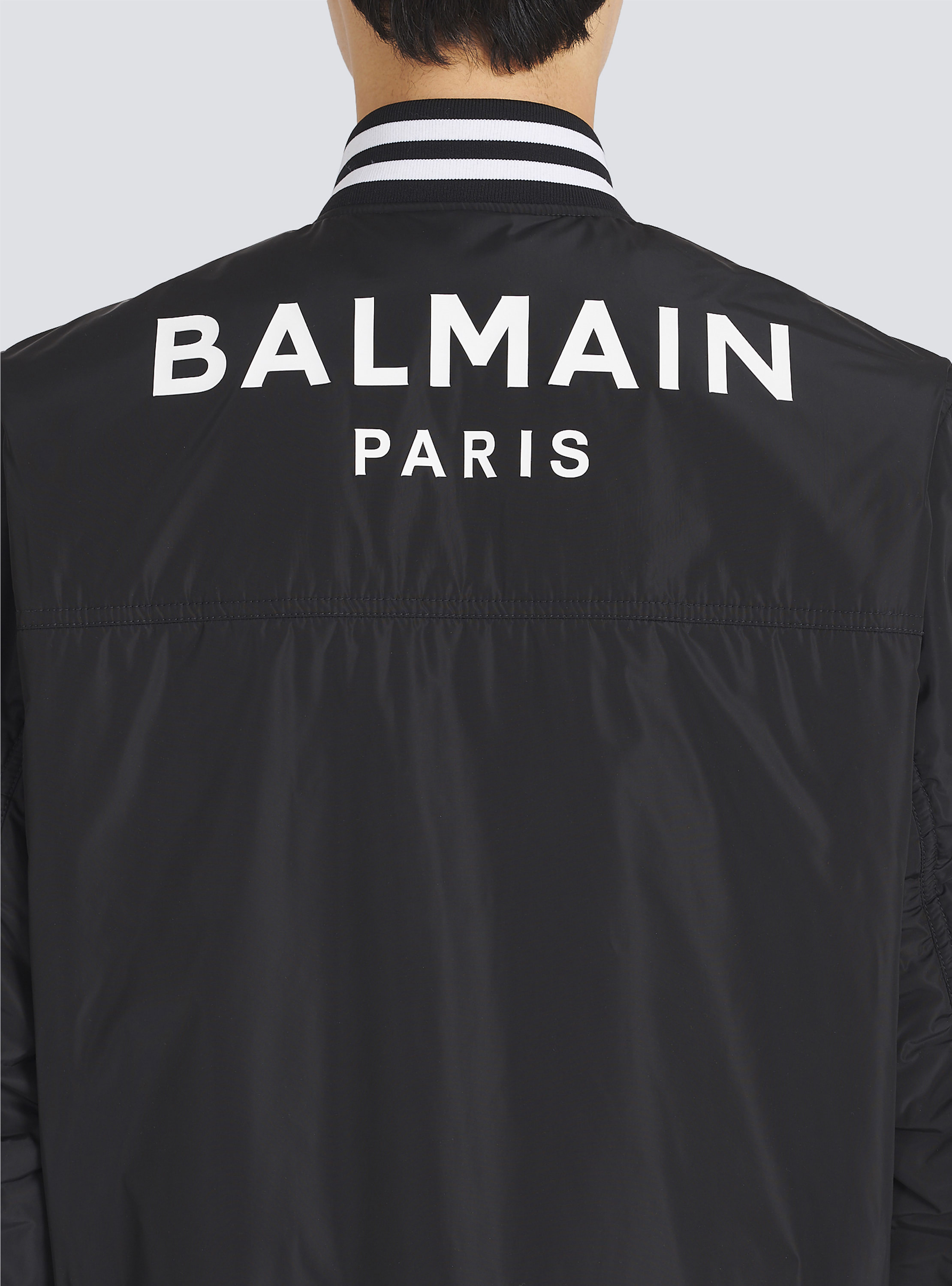Nylon jacket black - Men | BALMAIN