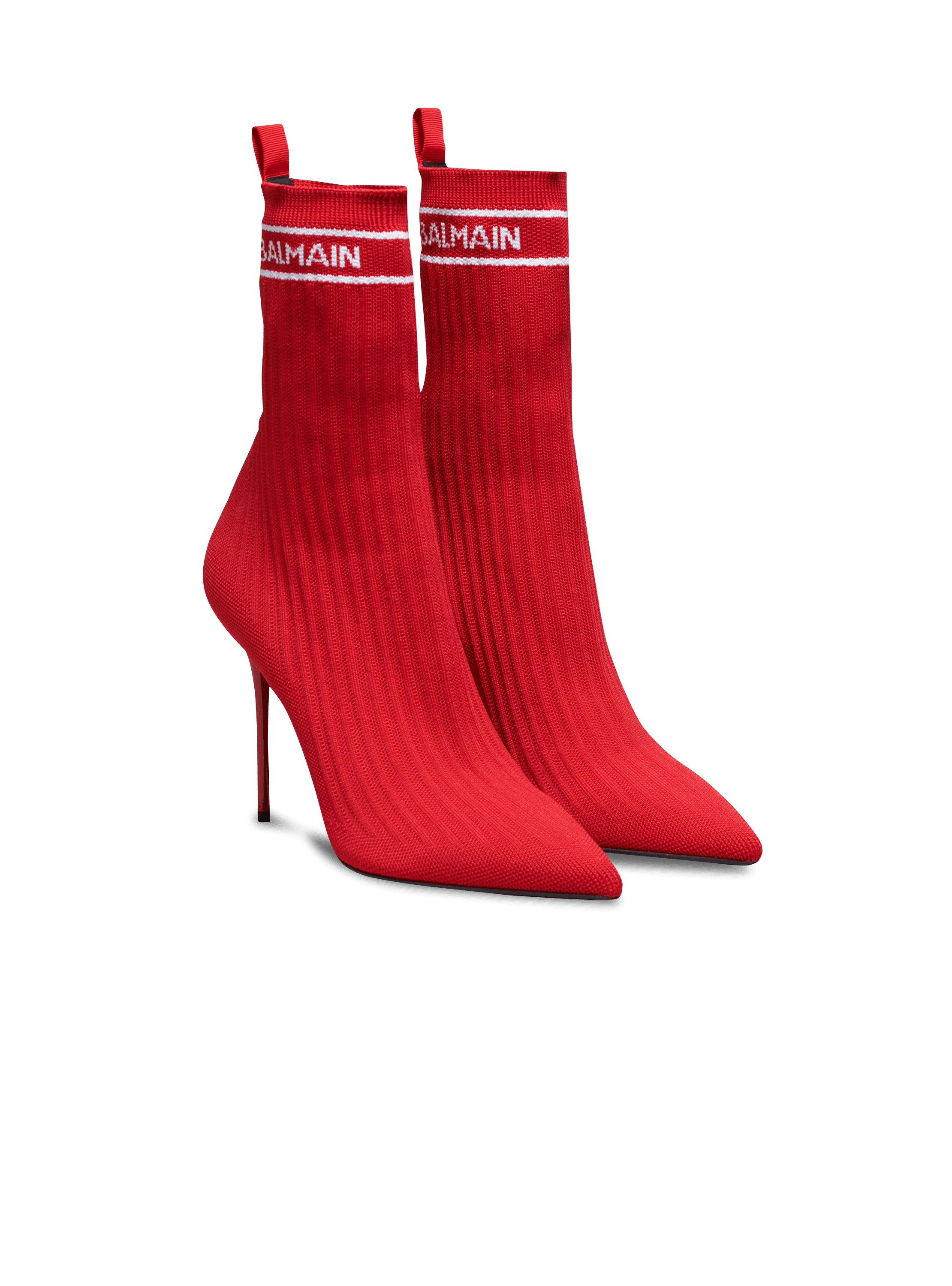 Skye stretch knit ankle boots
