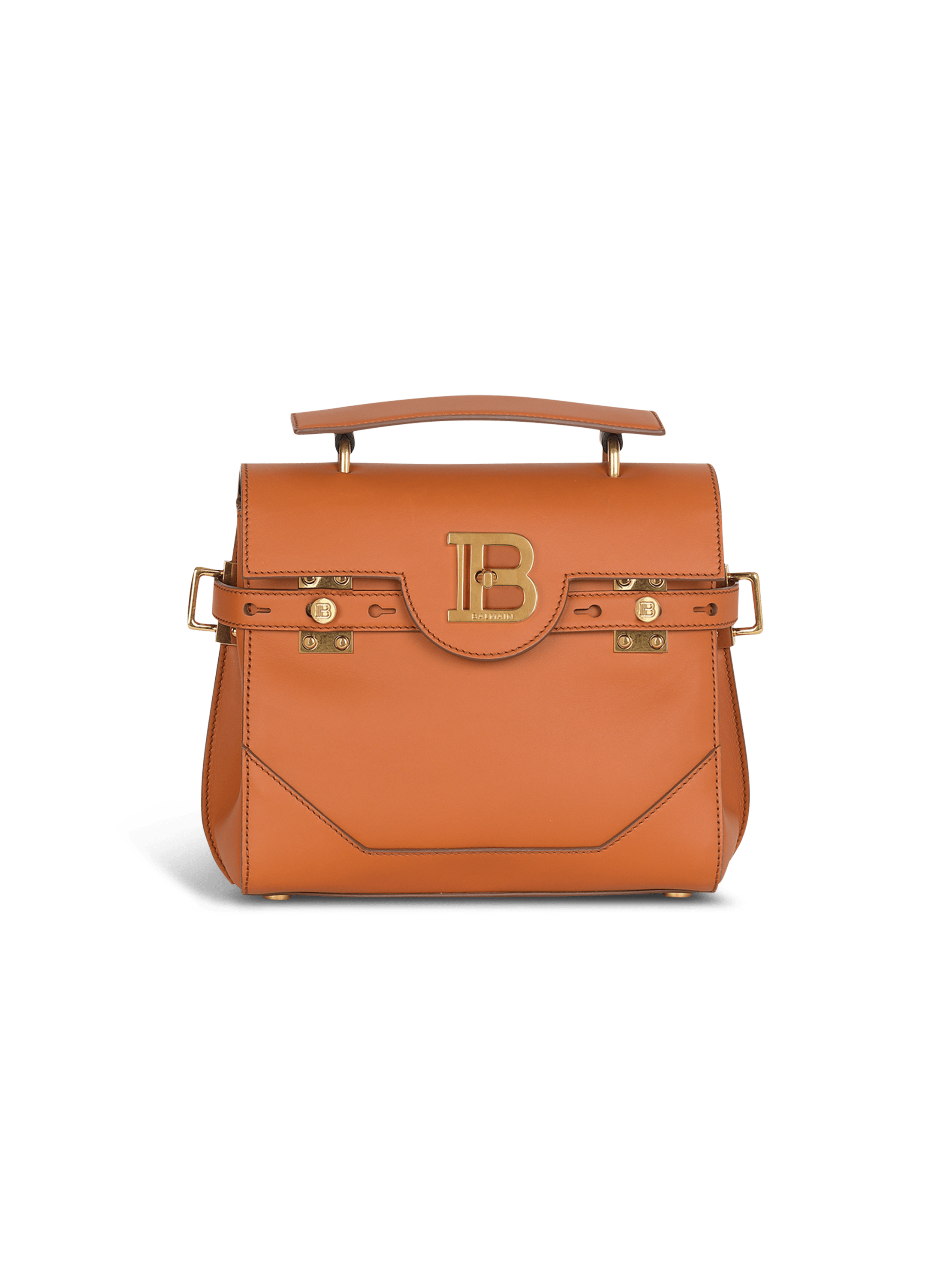 Smooth leather B Buzz 23 bag brown Women BALMAIN